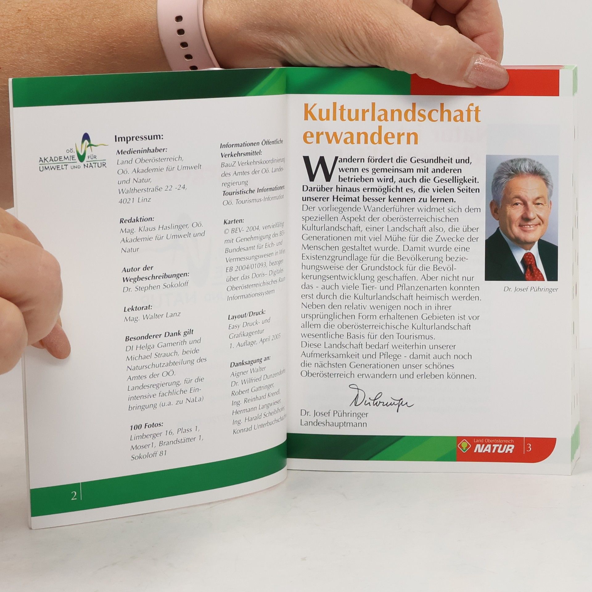 Stephen Sokoloff Wandererlebnis oberösterreichische Kulturlandschaften