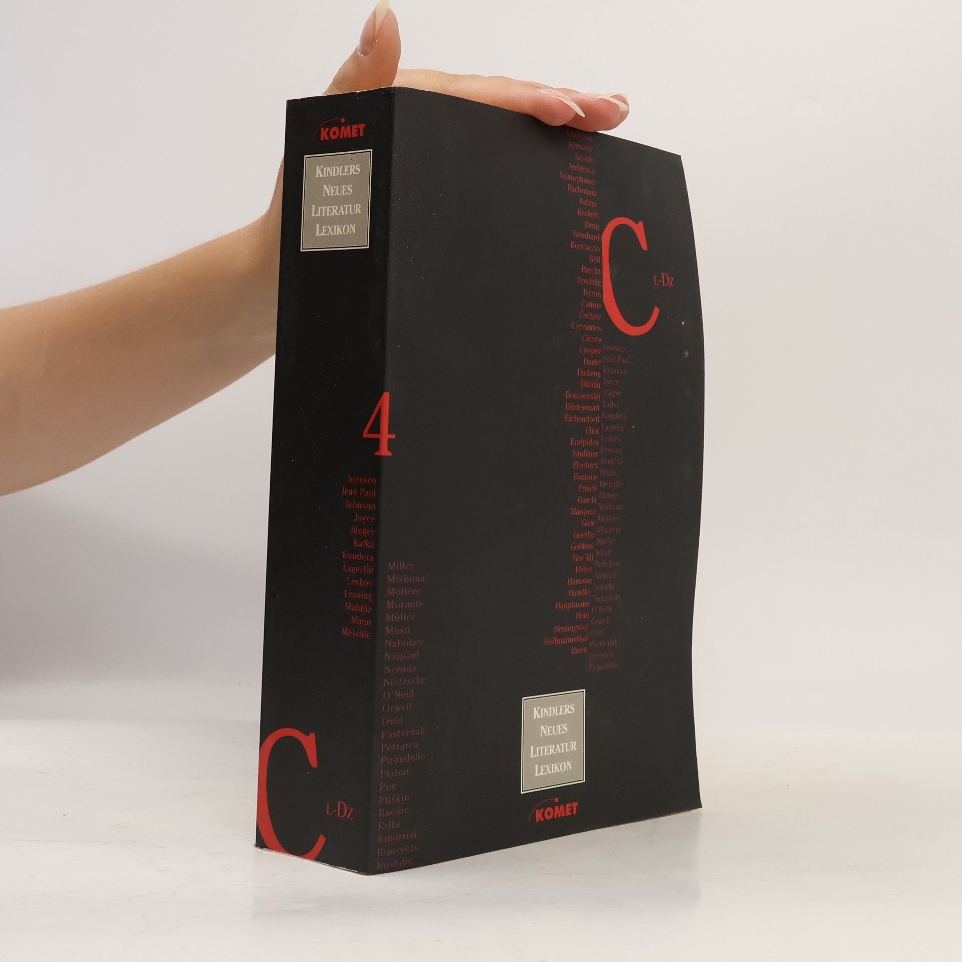 Various authors Kindlers Neues Literatur Lexikon 4