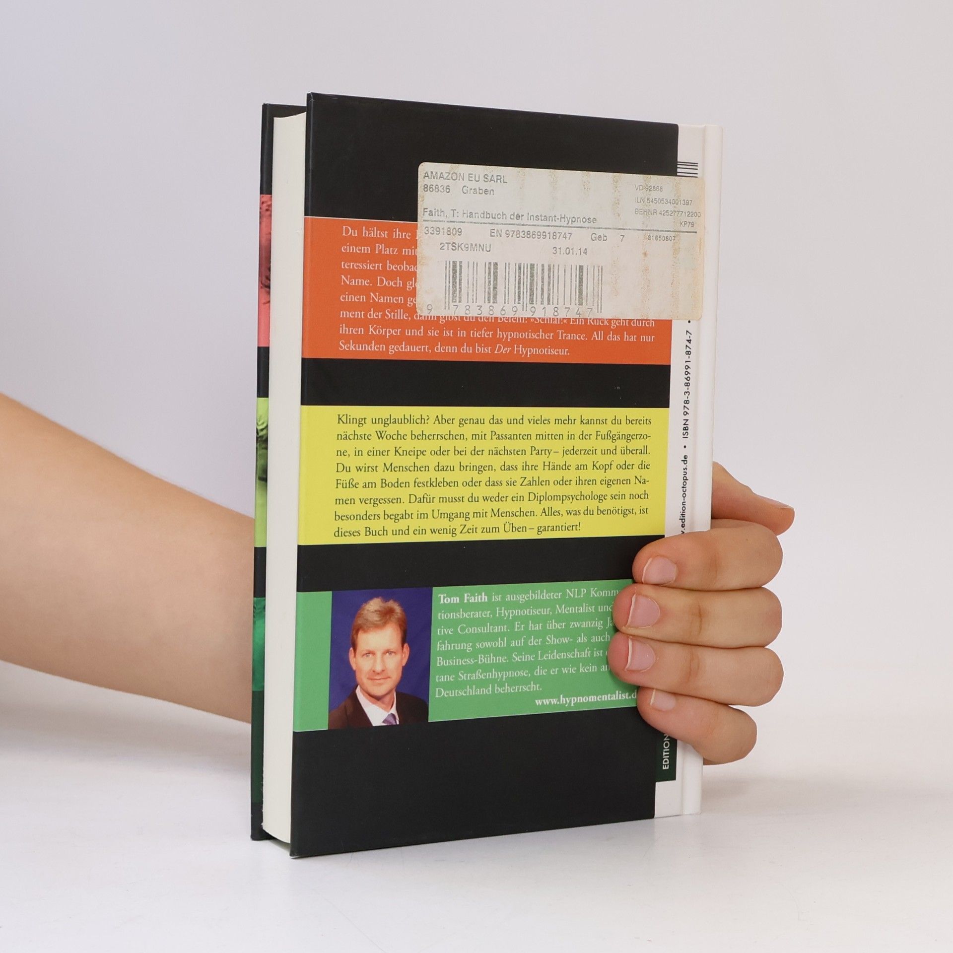 Tom Faith Handbuch der Instant-Hypnose