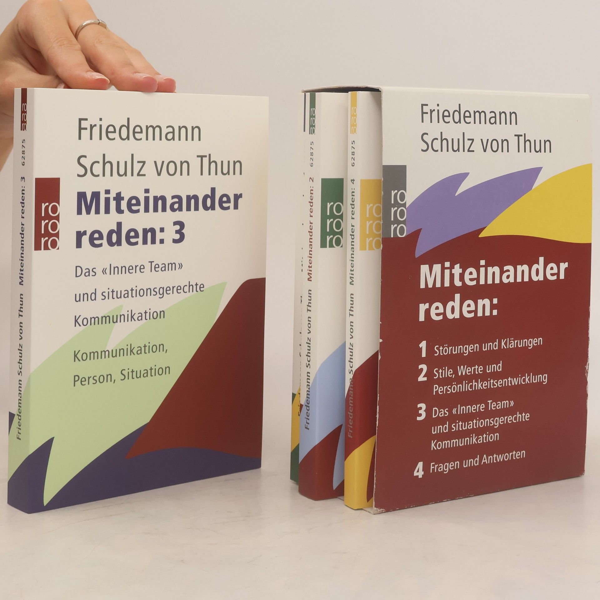 Friedemann Schulz von Thun Miteinander reden 1-4