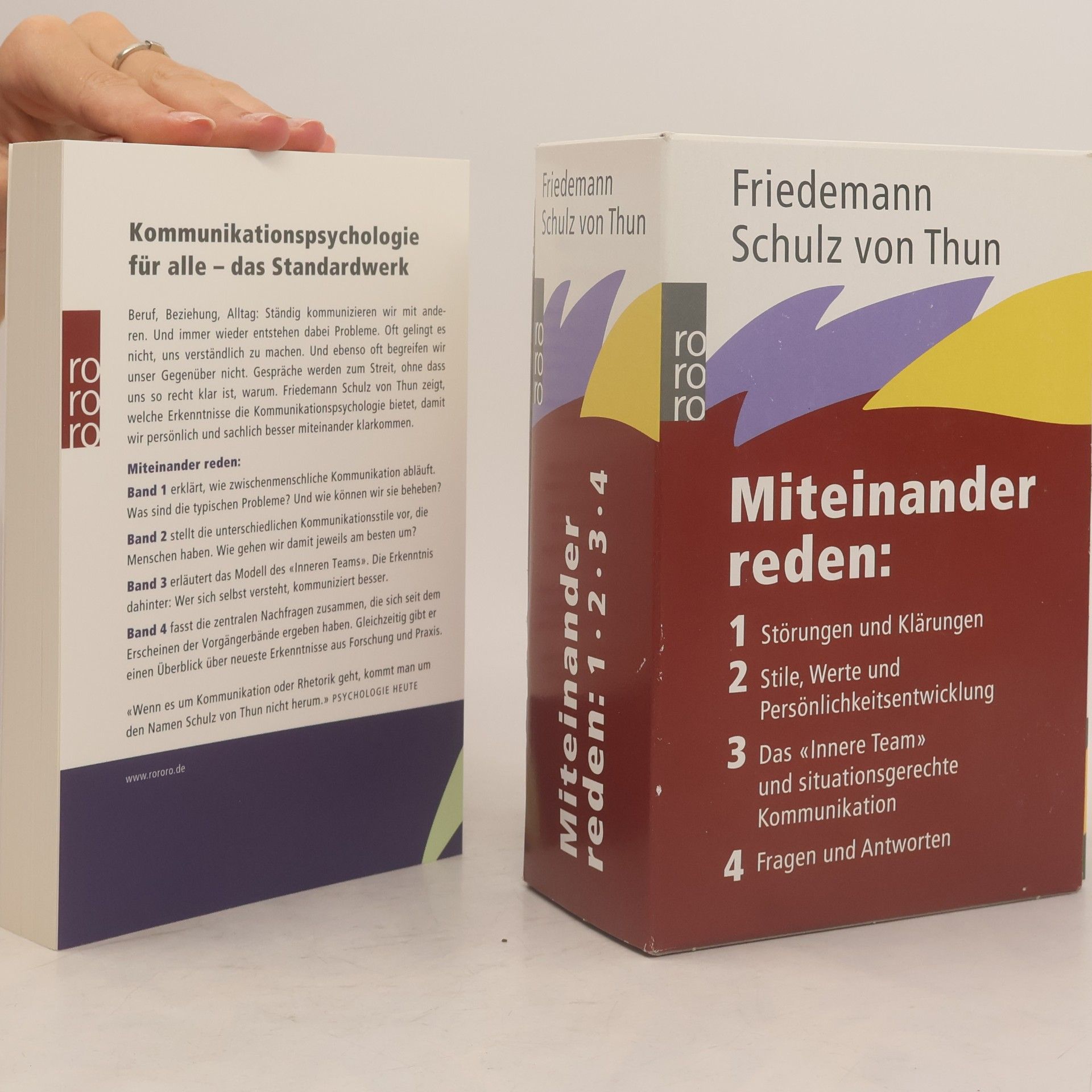 Friedemann Schulz von Thun Miteinander reden 1-4