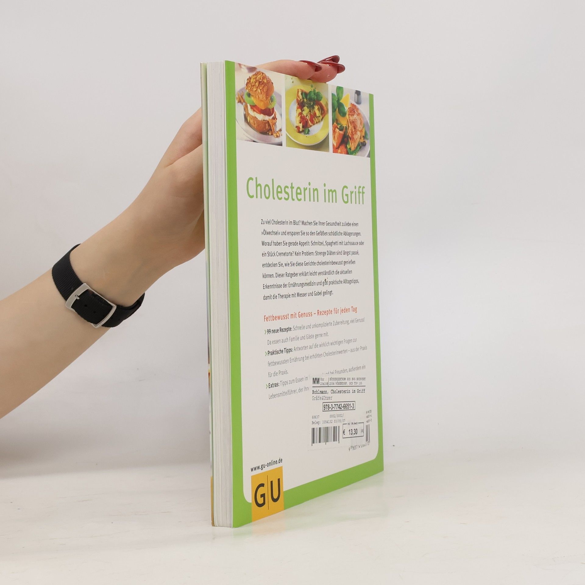 Friedrich Bohlmann Gesund essen, Cholesterin im Griff