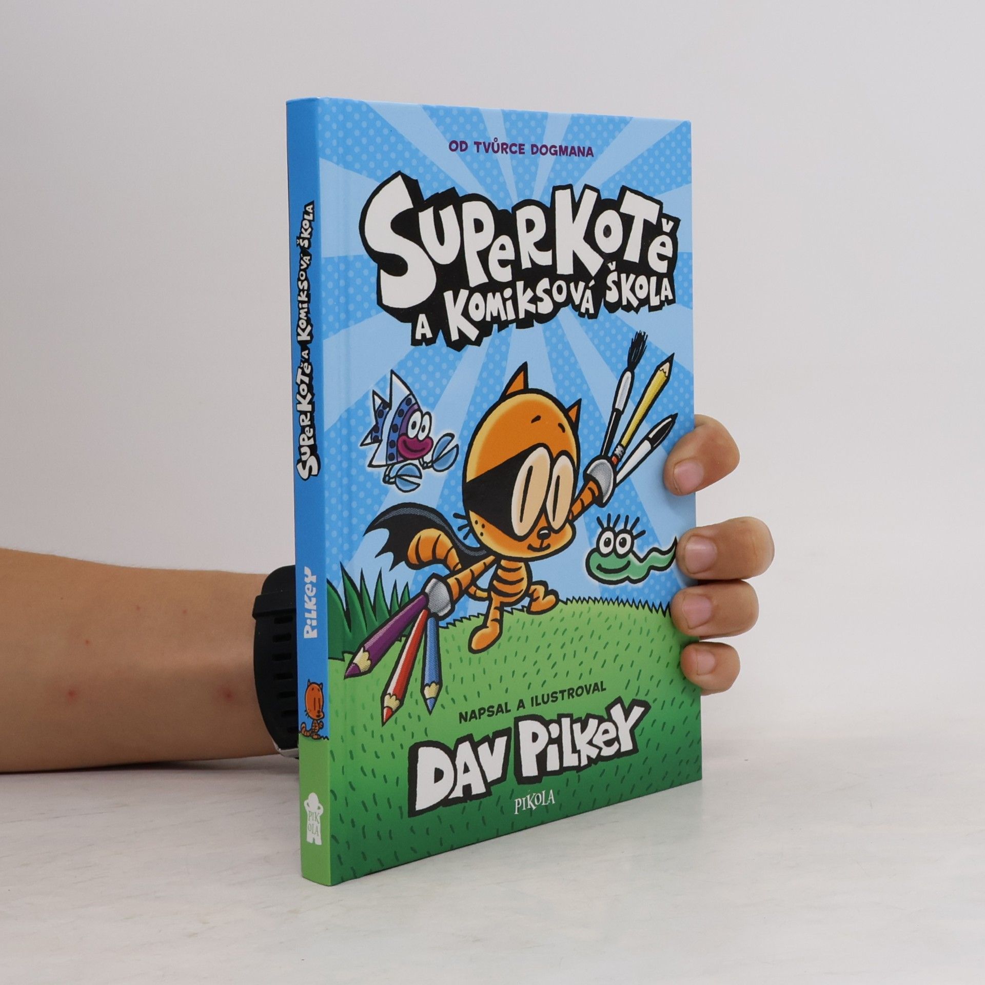 Dav Pilkey Superkotě a komiksová škola. 1.