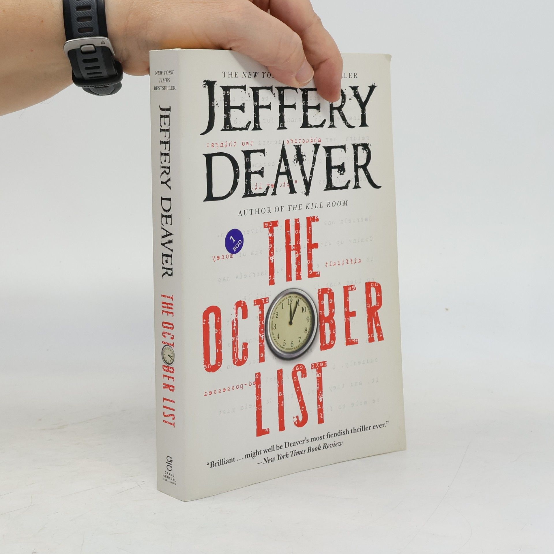 Jeffery Deaver The October List