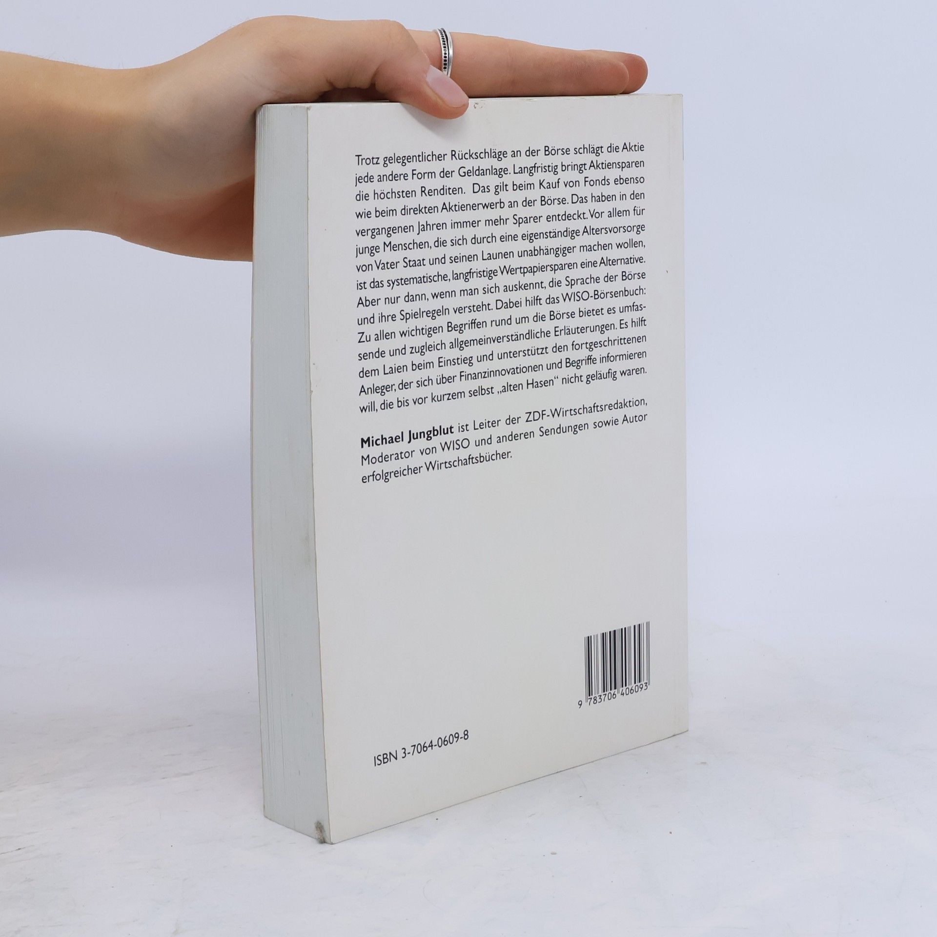 Michael Jungblut WISO Börsen-Buch - von Aktie bis Zinsswaps