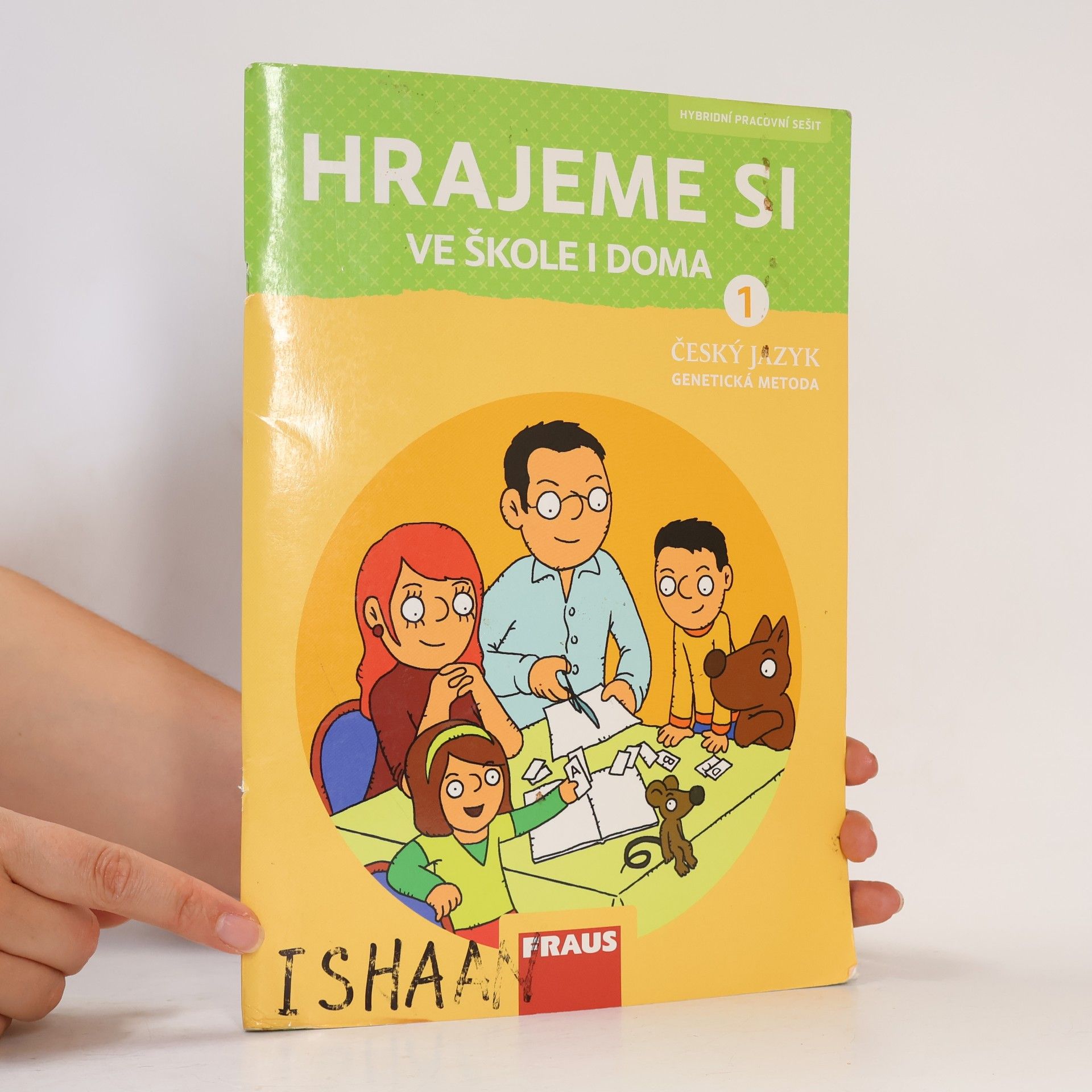 Vhrsti Hrajeme si ve škole i doma : český jazyk 1 - genetická metoda