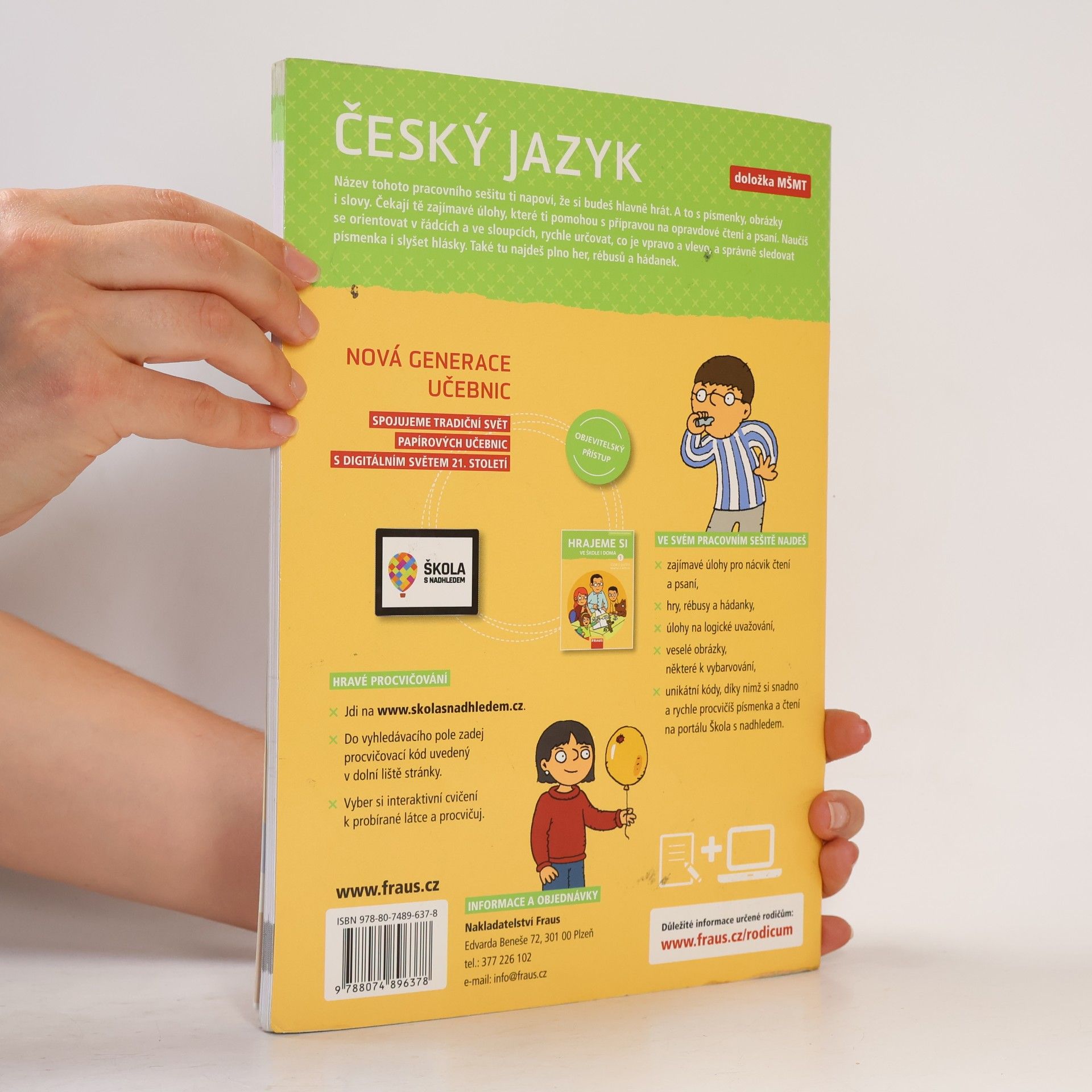 Vhrsti Hrajeme si ve škole i doma : český jazyk 1 - genetická metoda