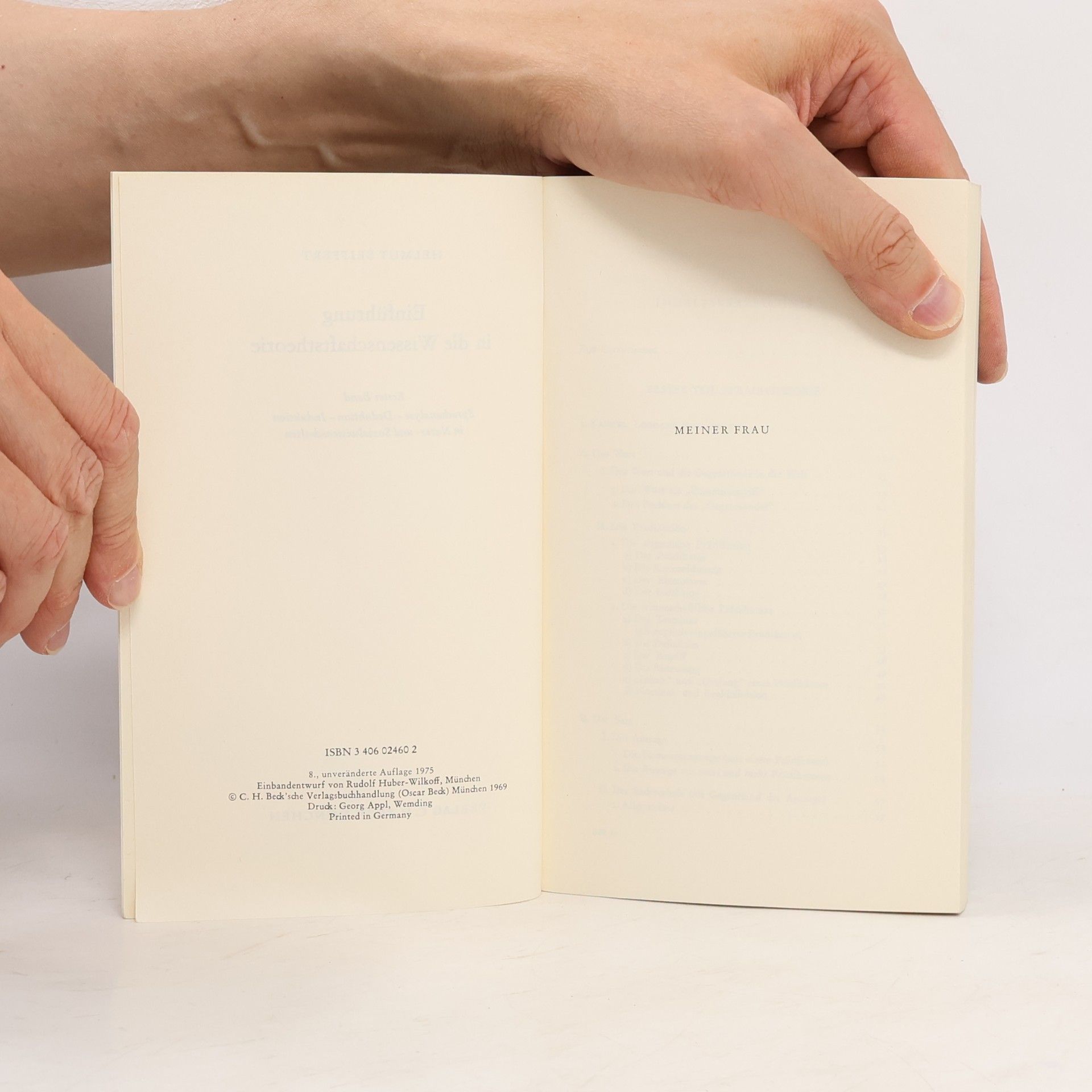 Helmut Seiffert Einführung in die Wissenschaftstheorie 1