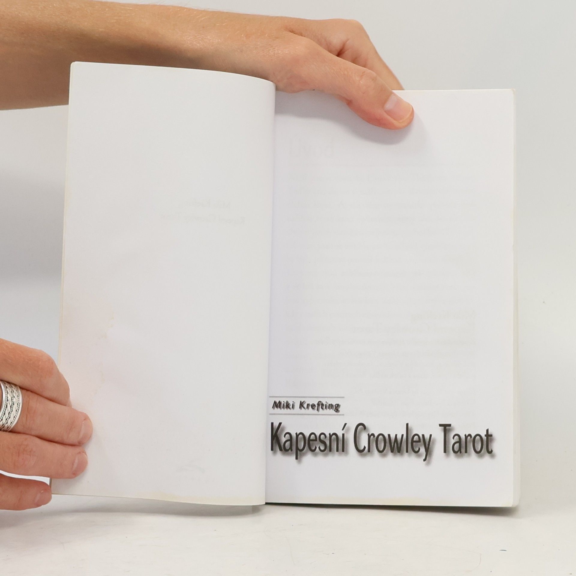 Miki Krefting Kapesní Crowley Tarot