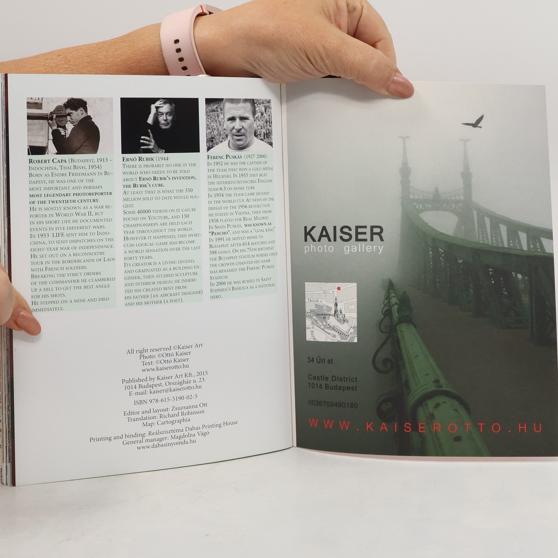 Autores varios Budapest: Guide with 202 Photos & Text