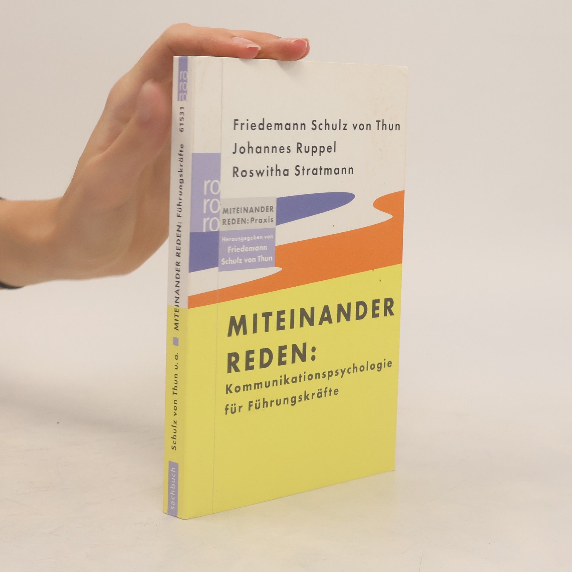 Friedemann Schulz von Thun Miteinander reden