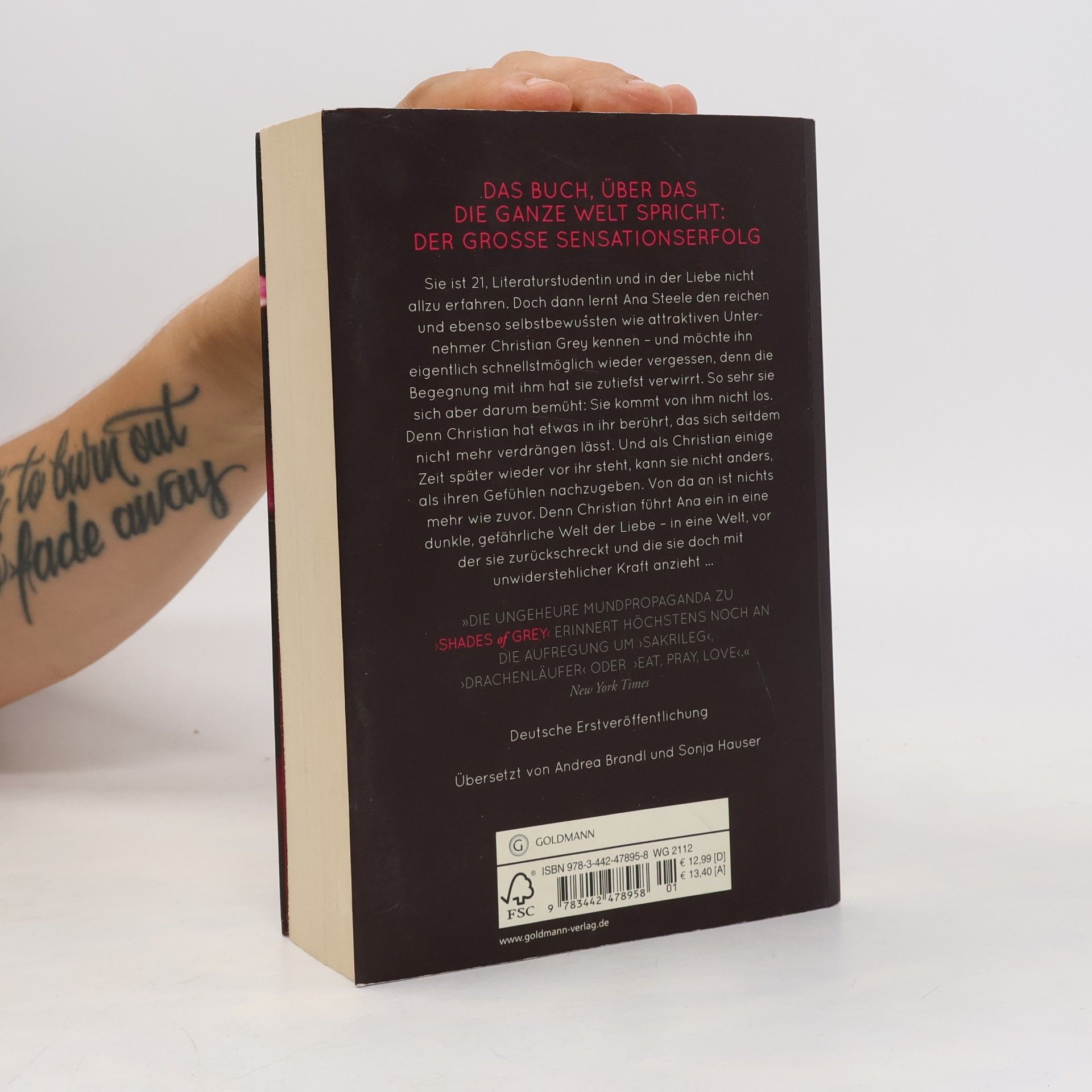 E. L. James Shades of Grey. Geheimes Verlangen
