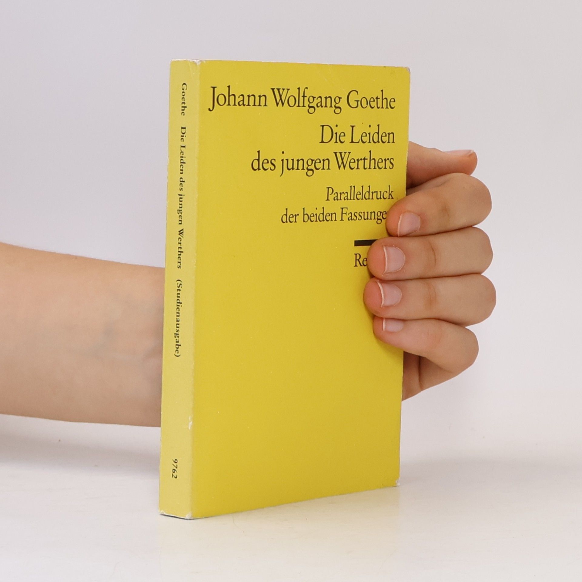 Johann Wolfgang von Goethe Die Leiden des jungen Werthers