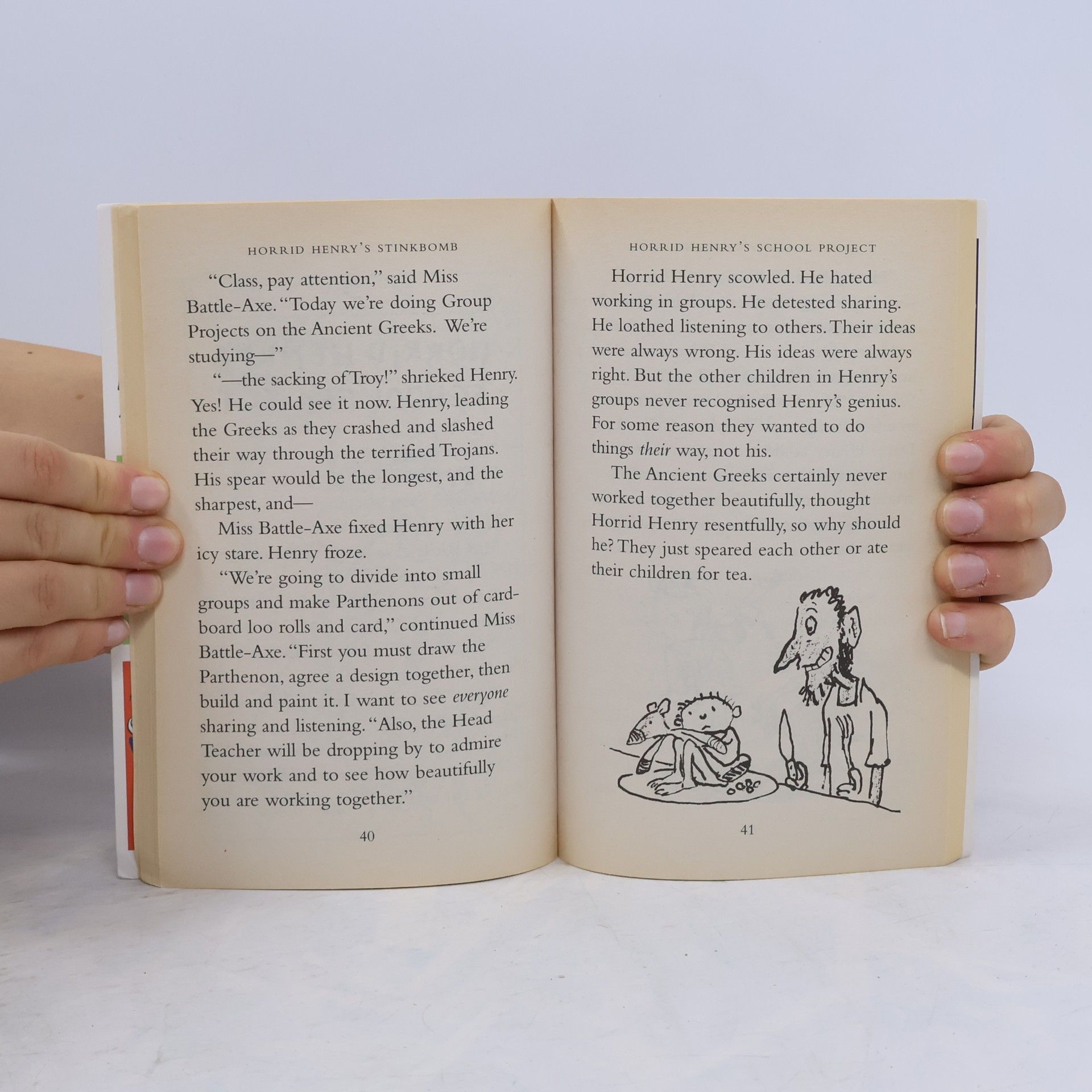 Tony Ross Horrid Henry's Stinkbomb