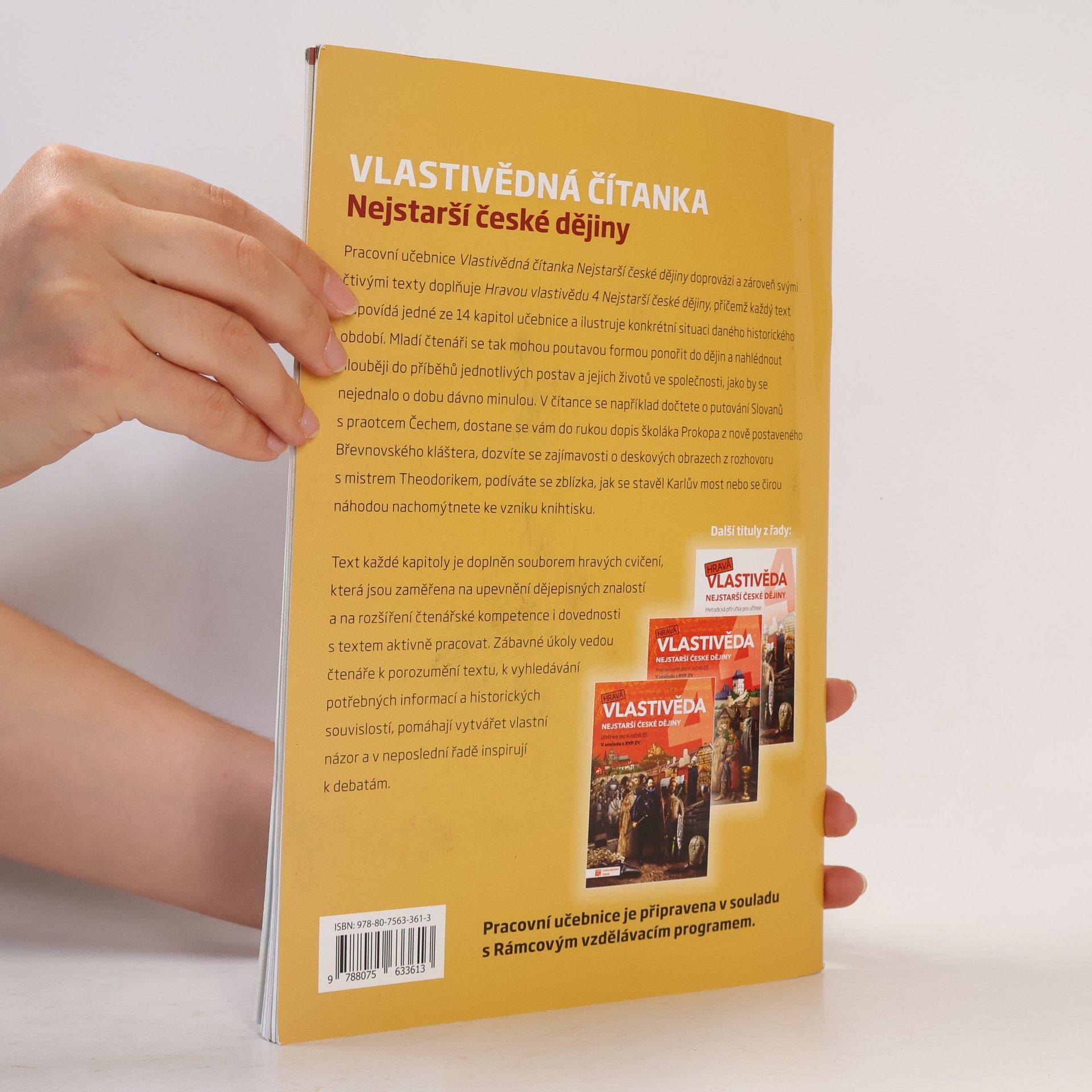 Kolektiv autorů Hravá vlastivědná čítanka. Nejstarší české dějiny