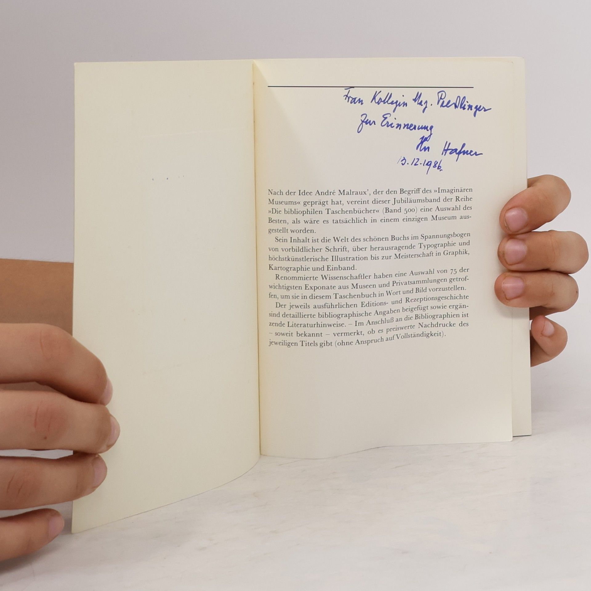 Hans Adolf Halbey Museum der Bücher