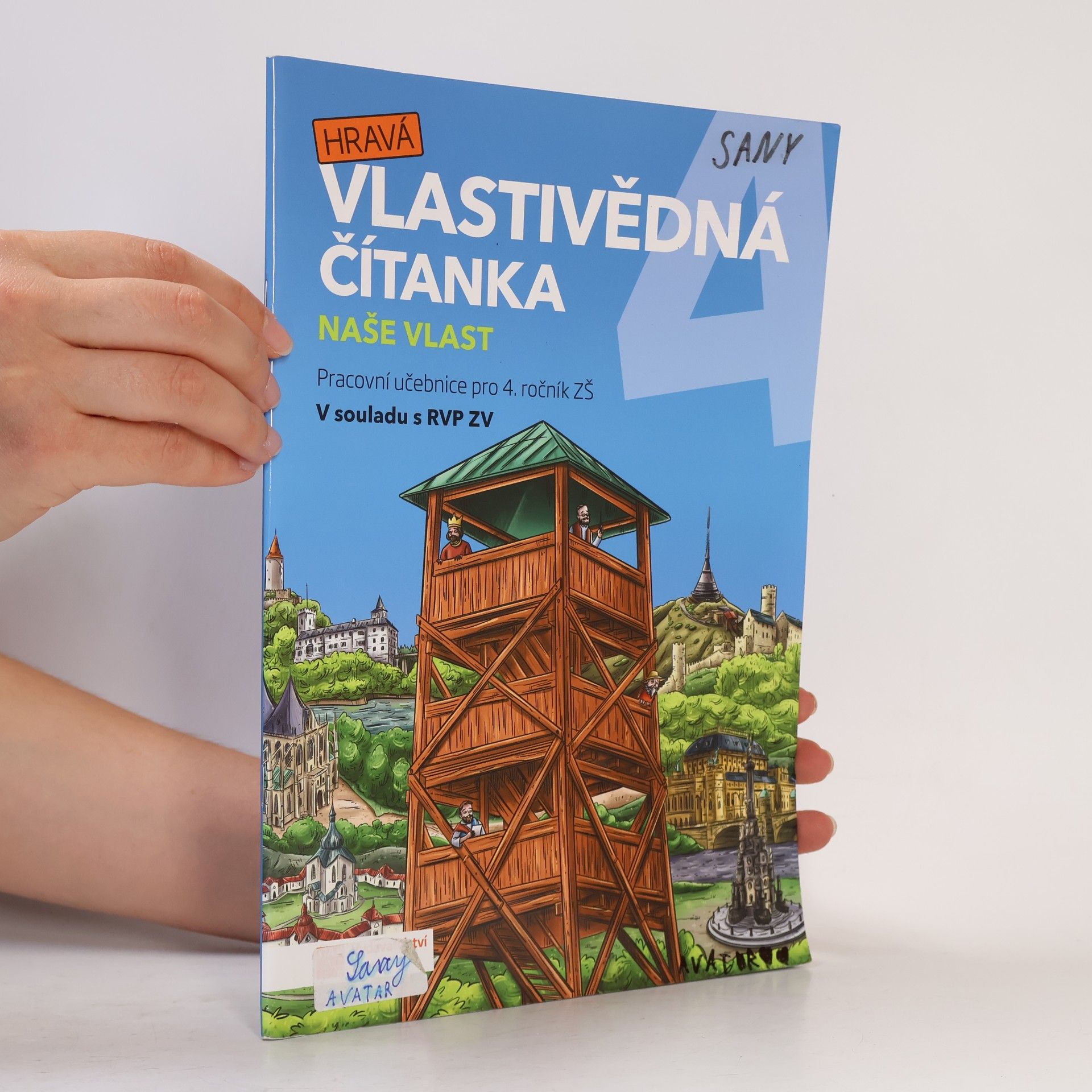 Kolektiv autorů Hravá vlastivědná čítanka 4 - Naše vlast