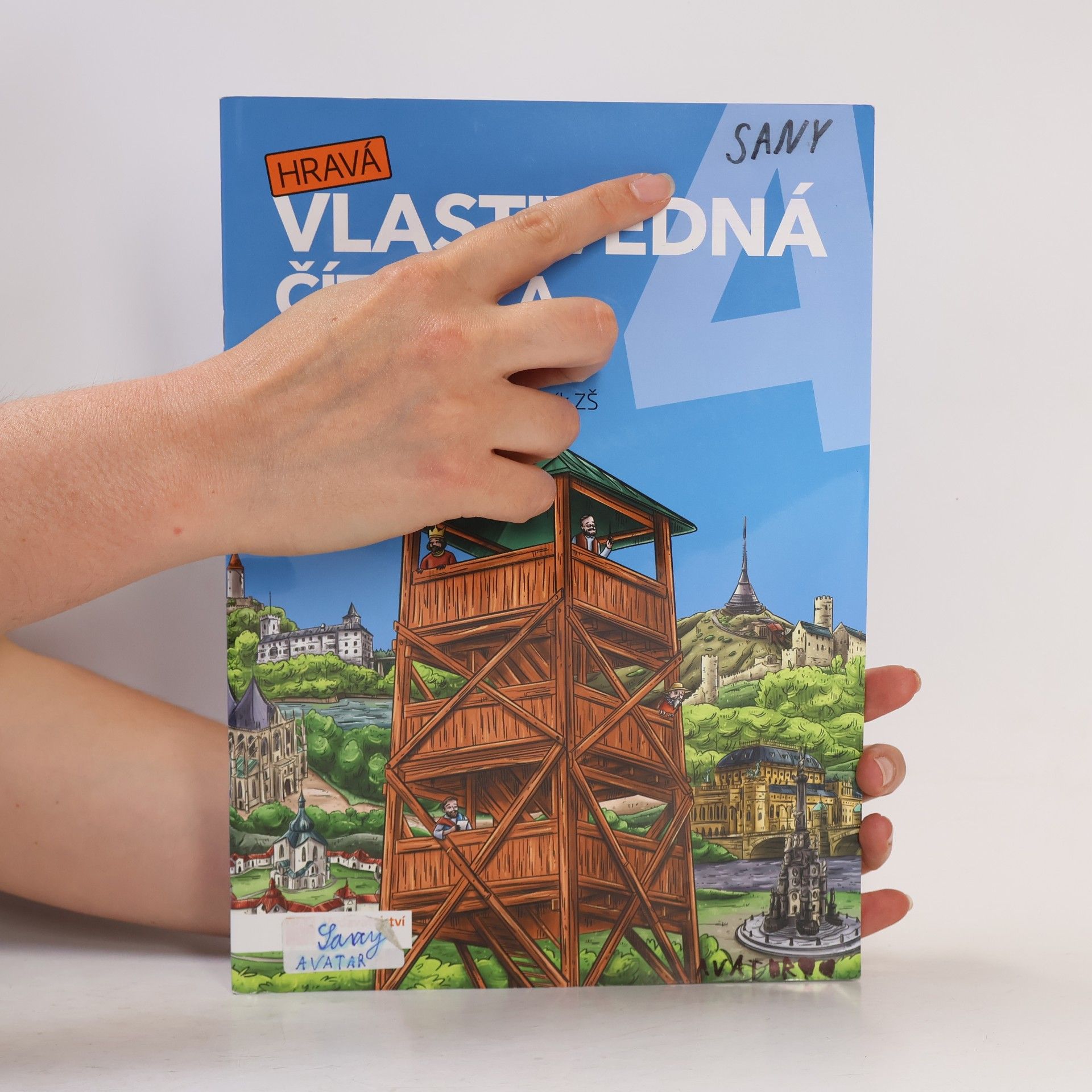 Kolektiv autorů Hravá vlastivědná čítanka 4 - Naše vlast