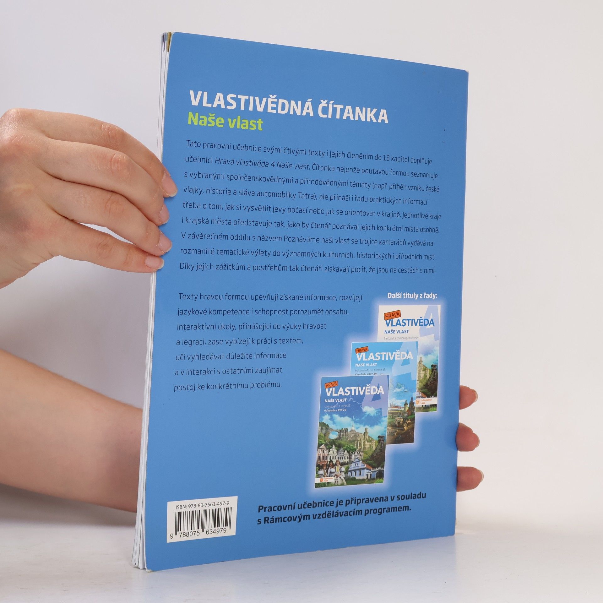 Kolektiv autorů Hravá vlastivědná čítanka 4 - Naše vlast