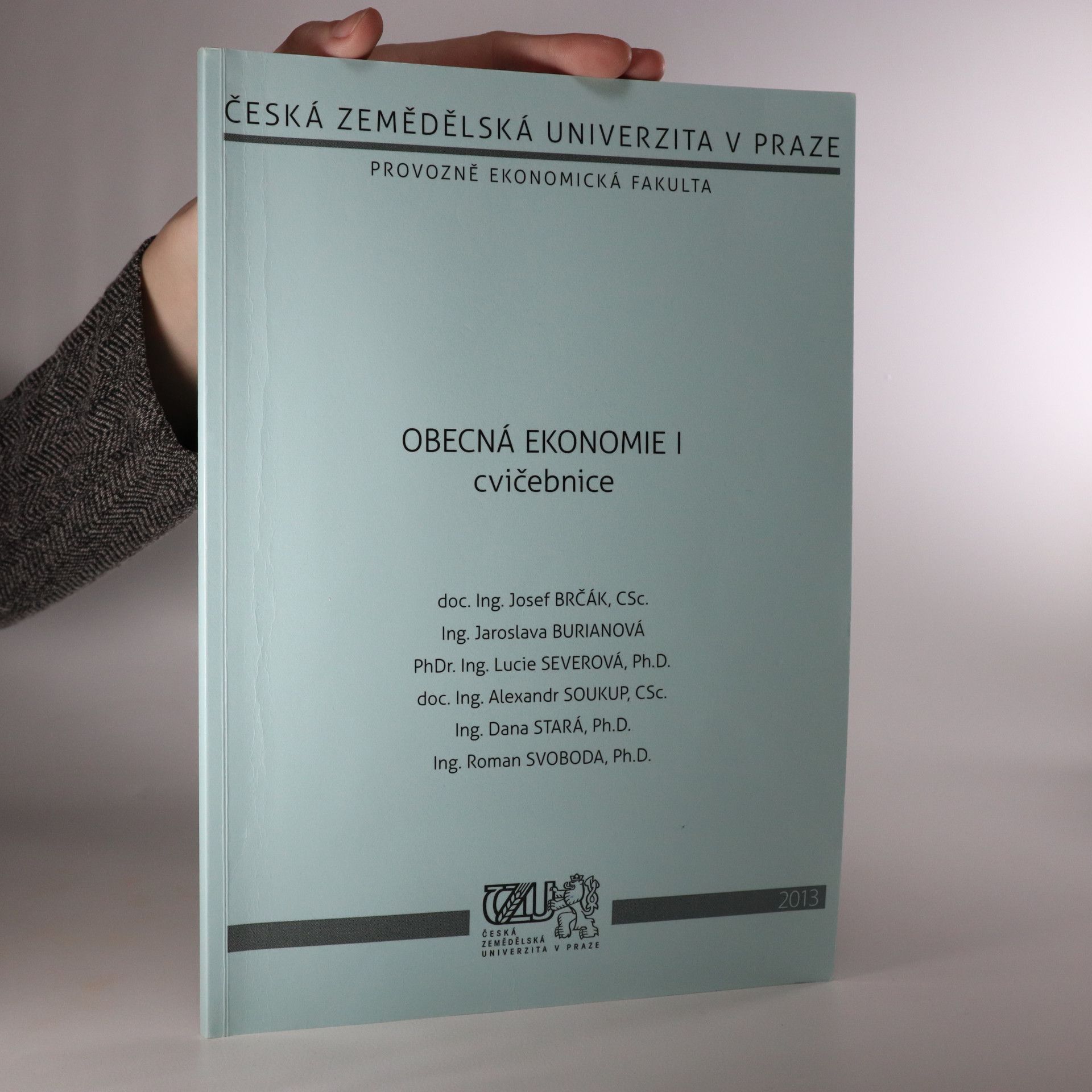 Josef Brčák Obecná ekonomie I. Cvičebnice