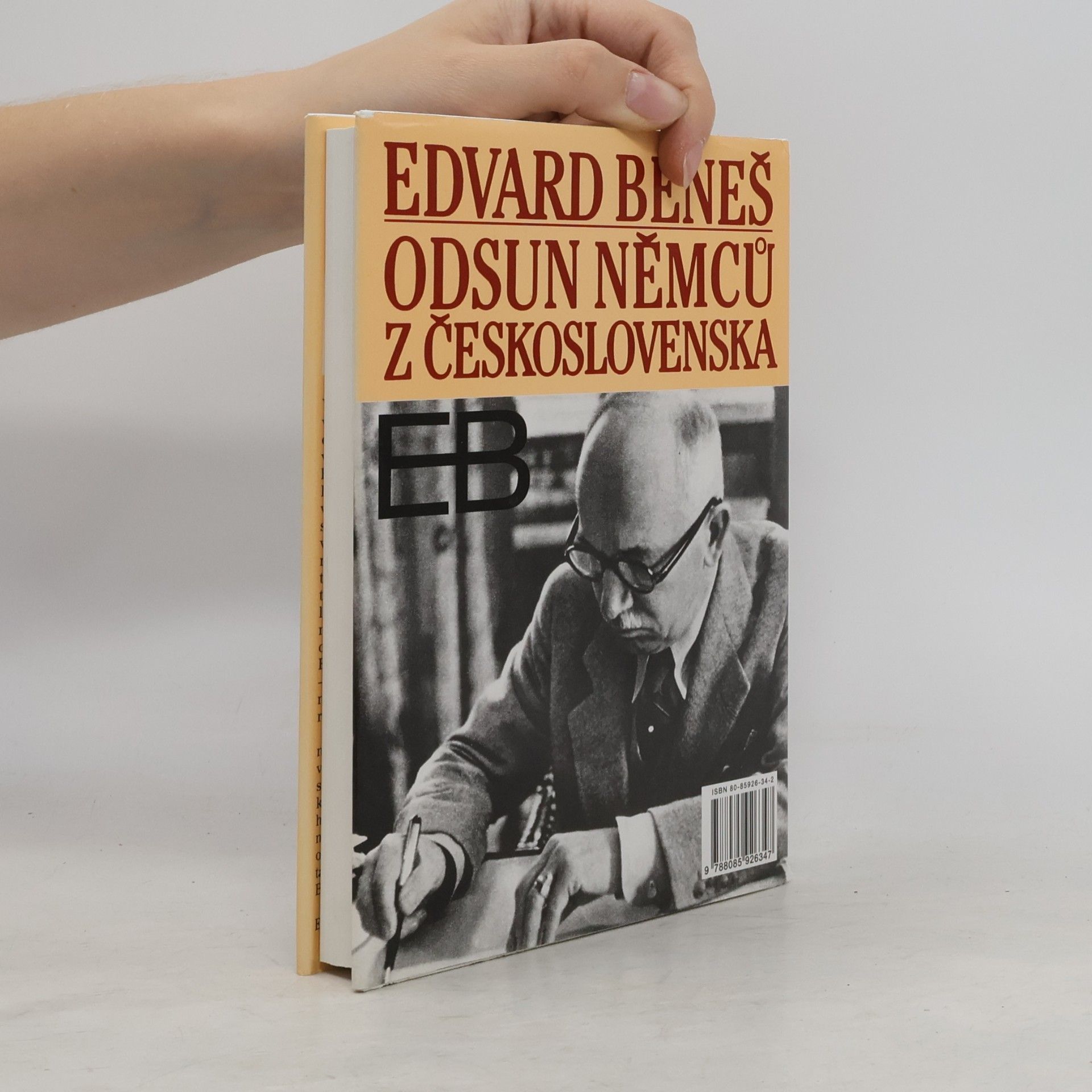 Edvard Beneš Odsun Němců z Československa. Výbor z Pamětí, projevů a dokumentů 1940-1947