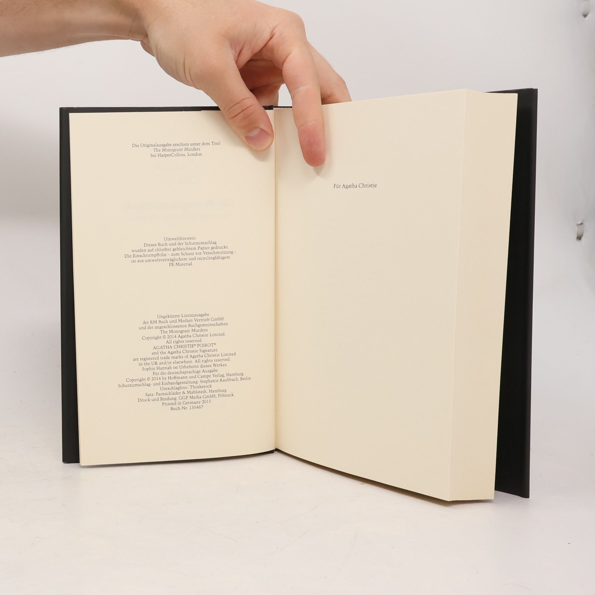Sophie Hannah Die Monogramm-Morde