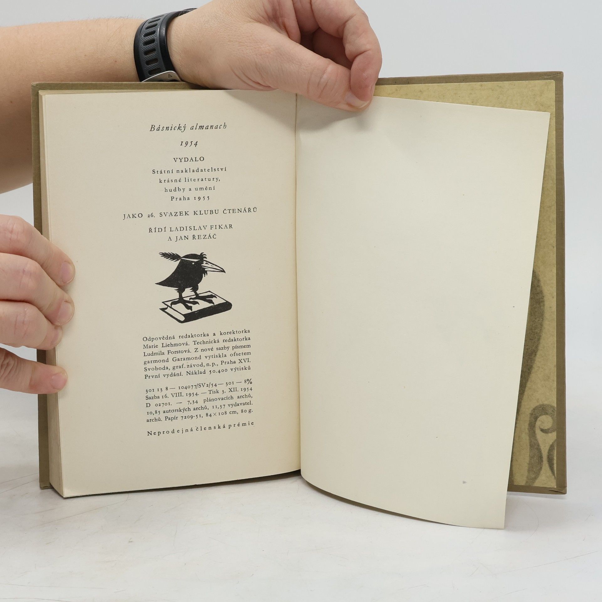Vítězslav Nezval Básnický almanach 1954