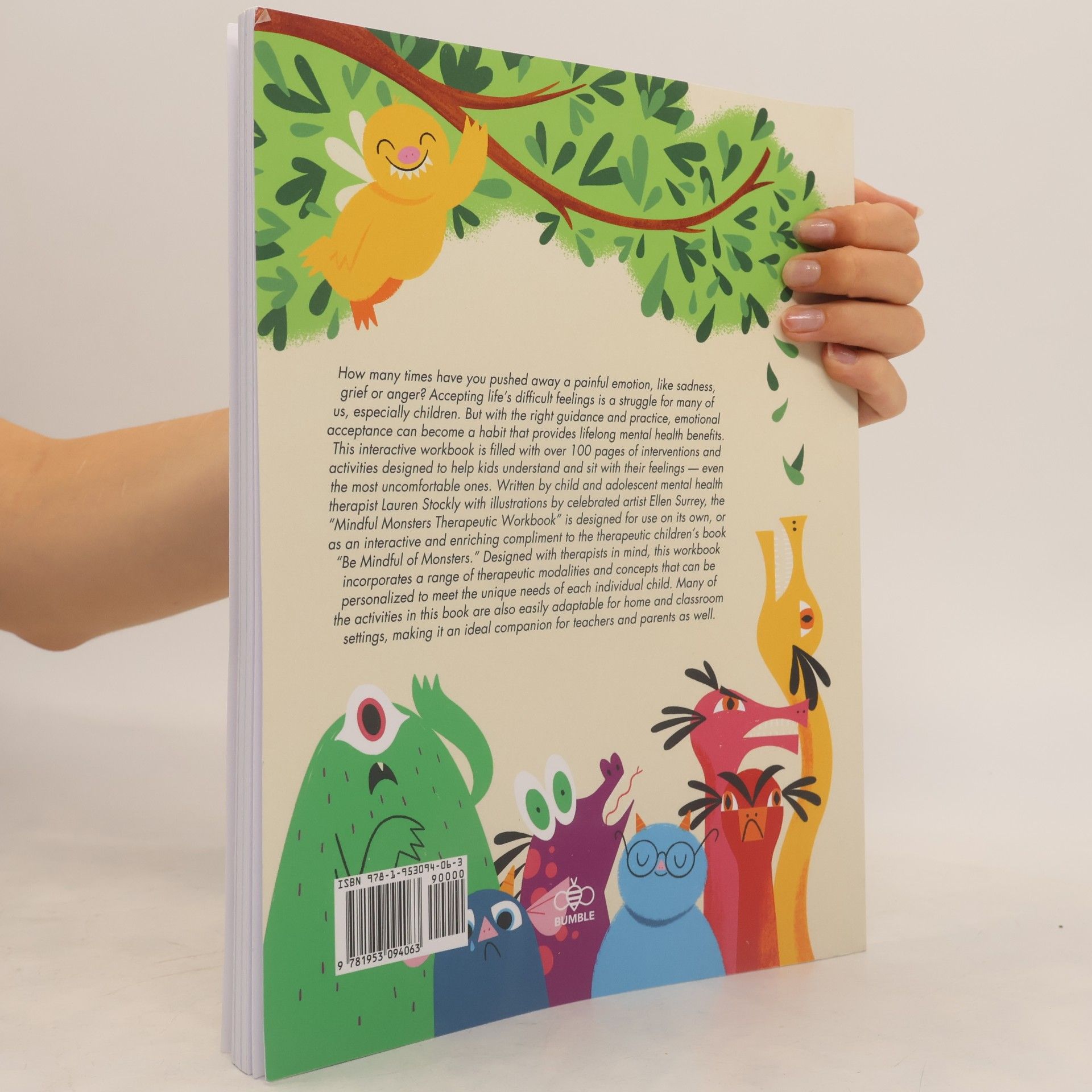 Lauren Stockly Mindful Monsters Therapeutic Workbook