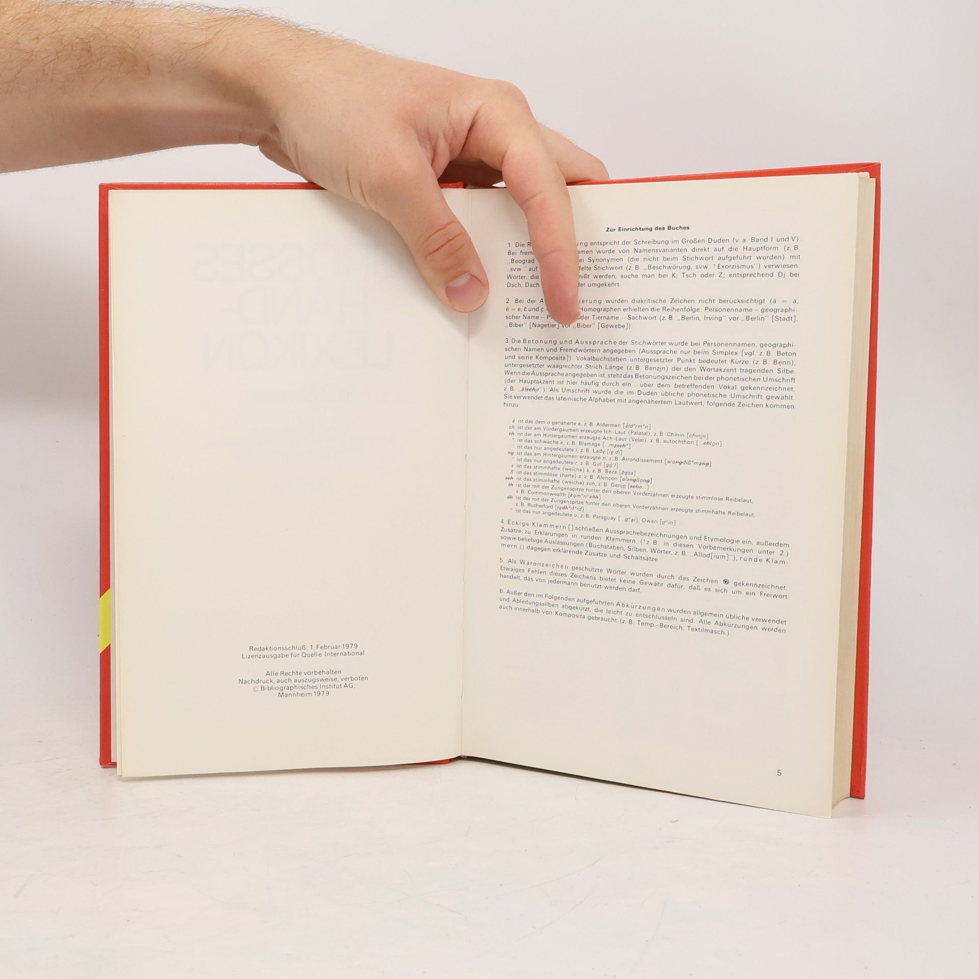 Kolektív autorov Grosses Hand-lexikon A-L 1.