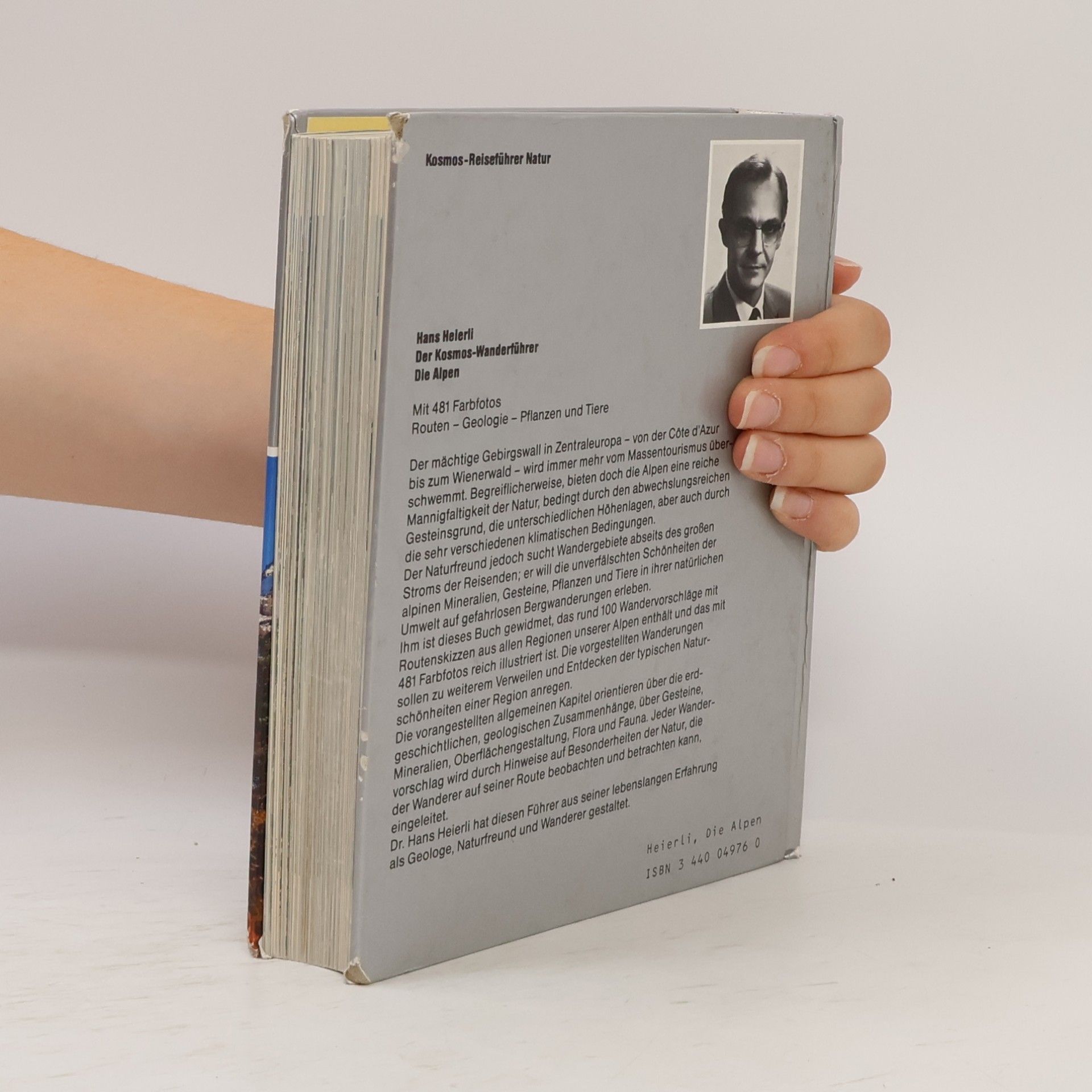 Hans Heierli Der Kosmos-Wanderführer, die Alpen