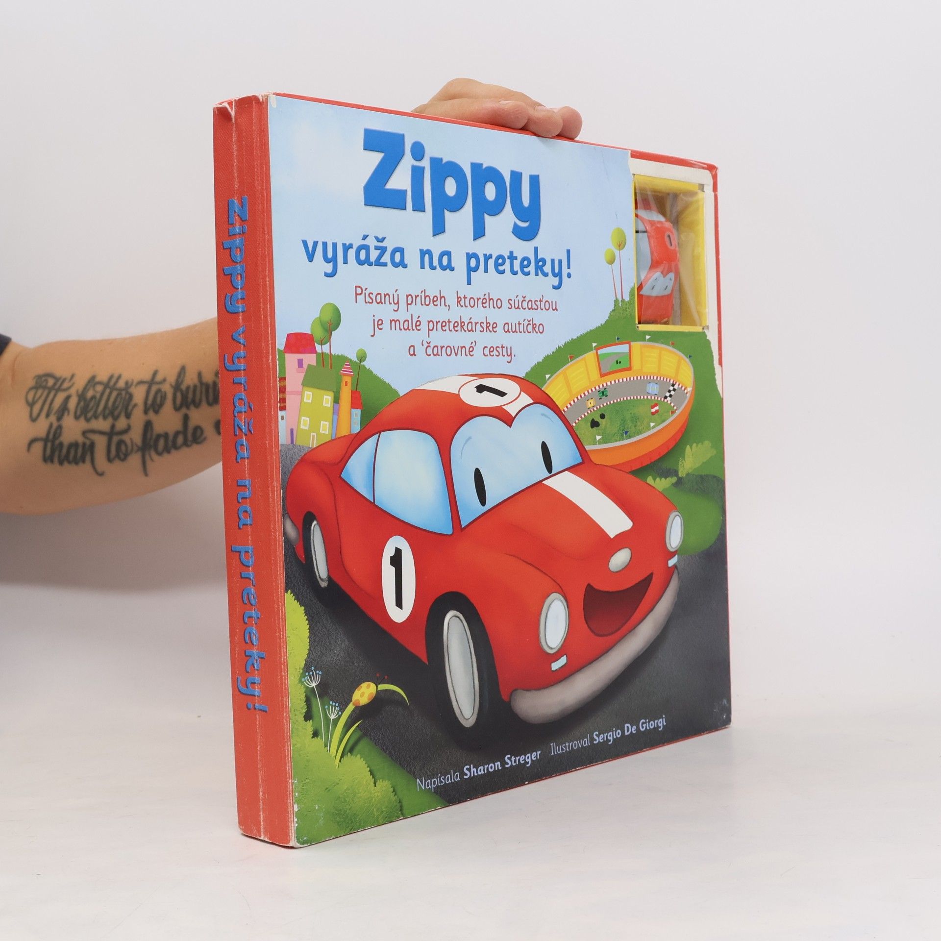 Sharon Streger Zippy vyráža na preteky