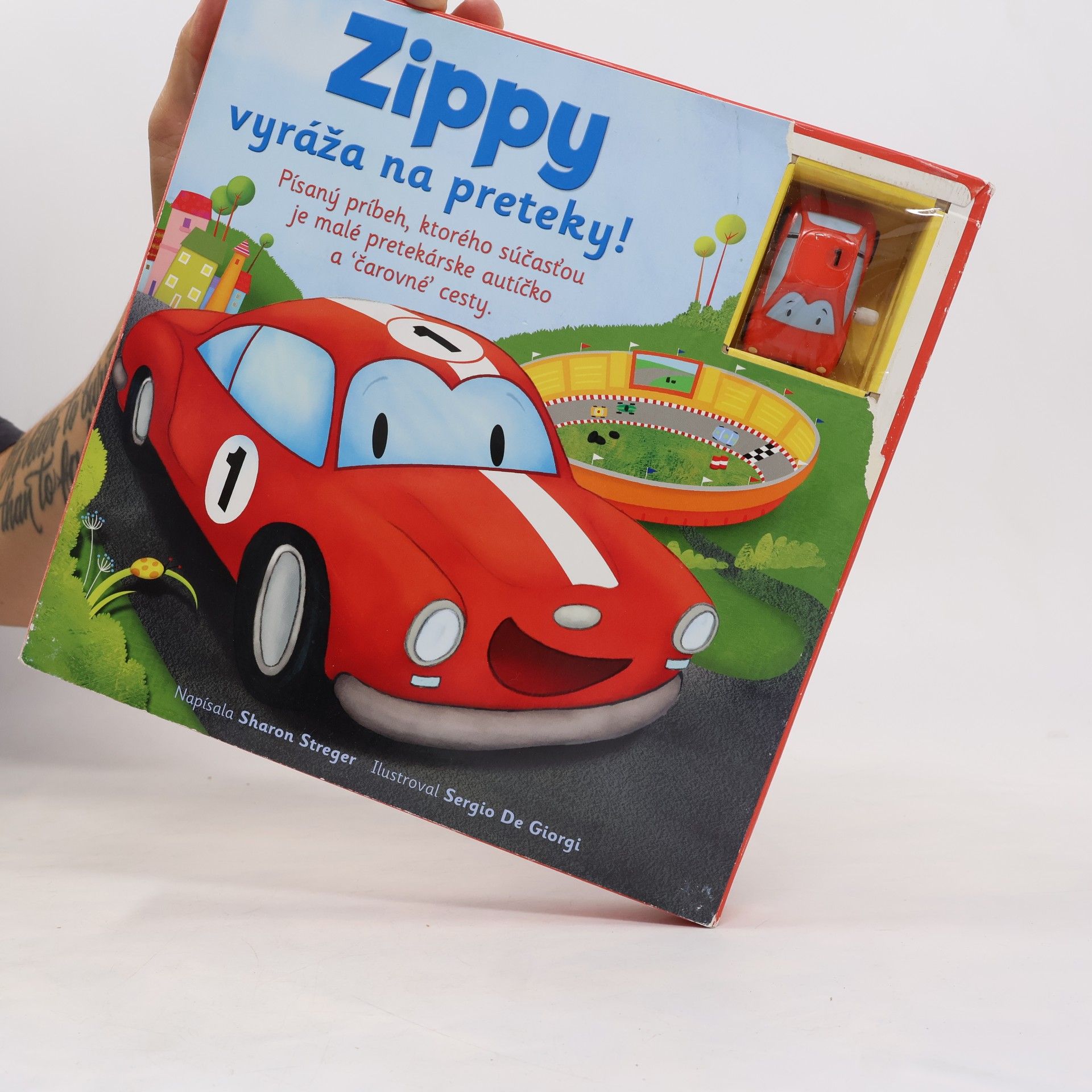 Sharon Streger Zippy vyráža na preteky