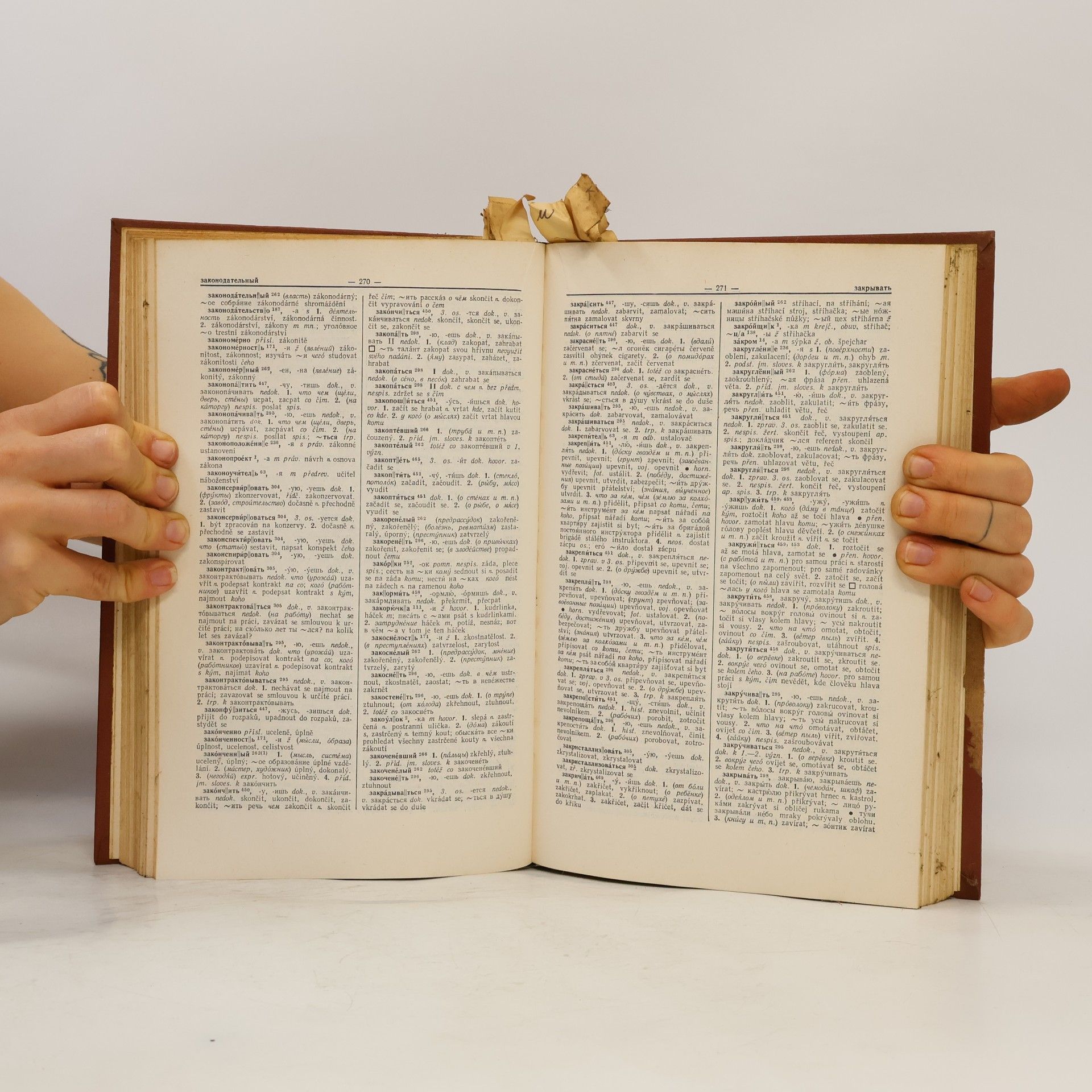 Autores varios Rusko-český slovník. Pусско-чешский словарь 1. A-O
