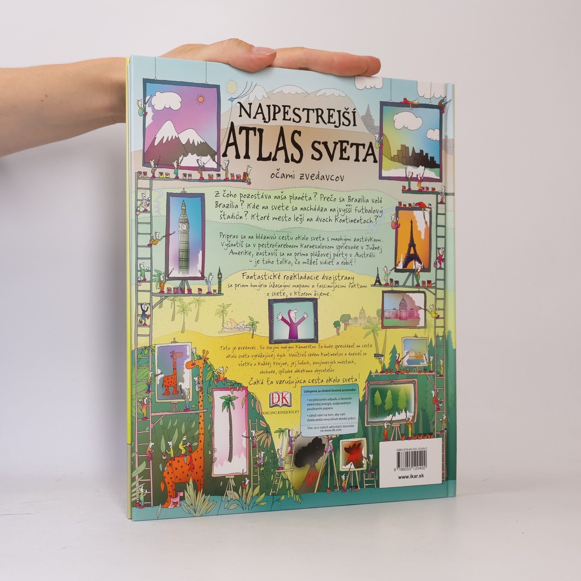 Lisa Swerling Najpestrejší atlas sveta ocami zvedavcov