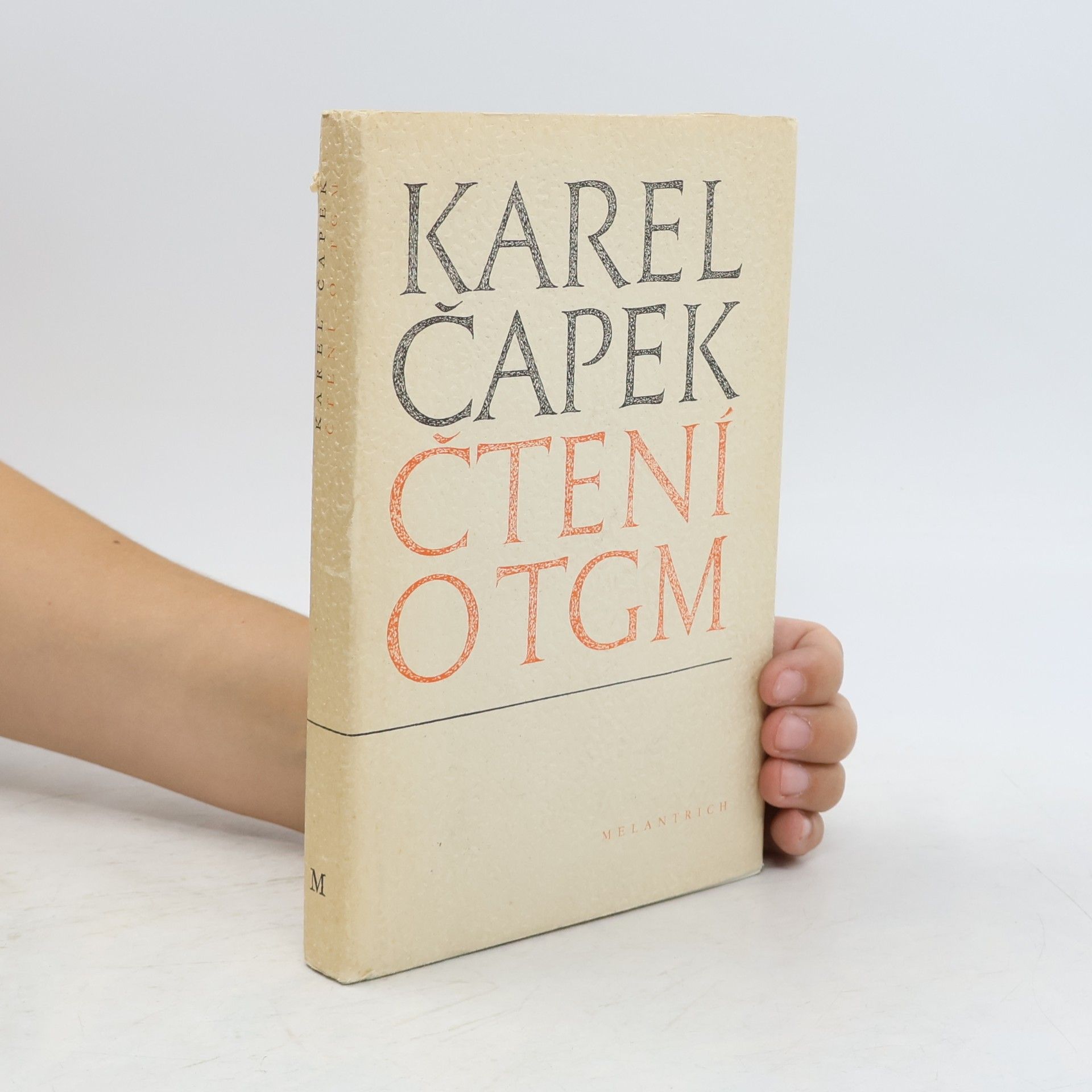Karel Čapek Čtení o T. G. Masarykovi
