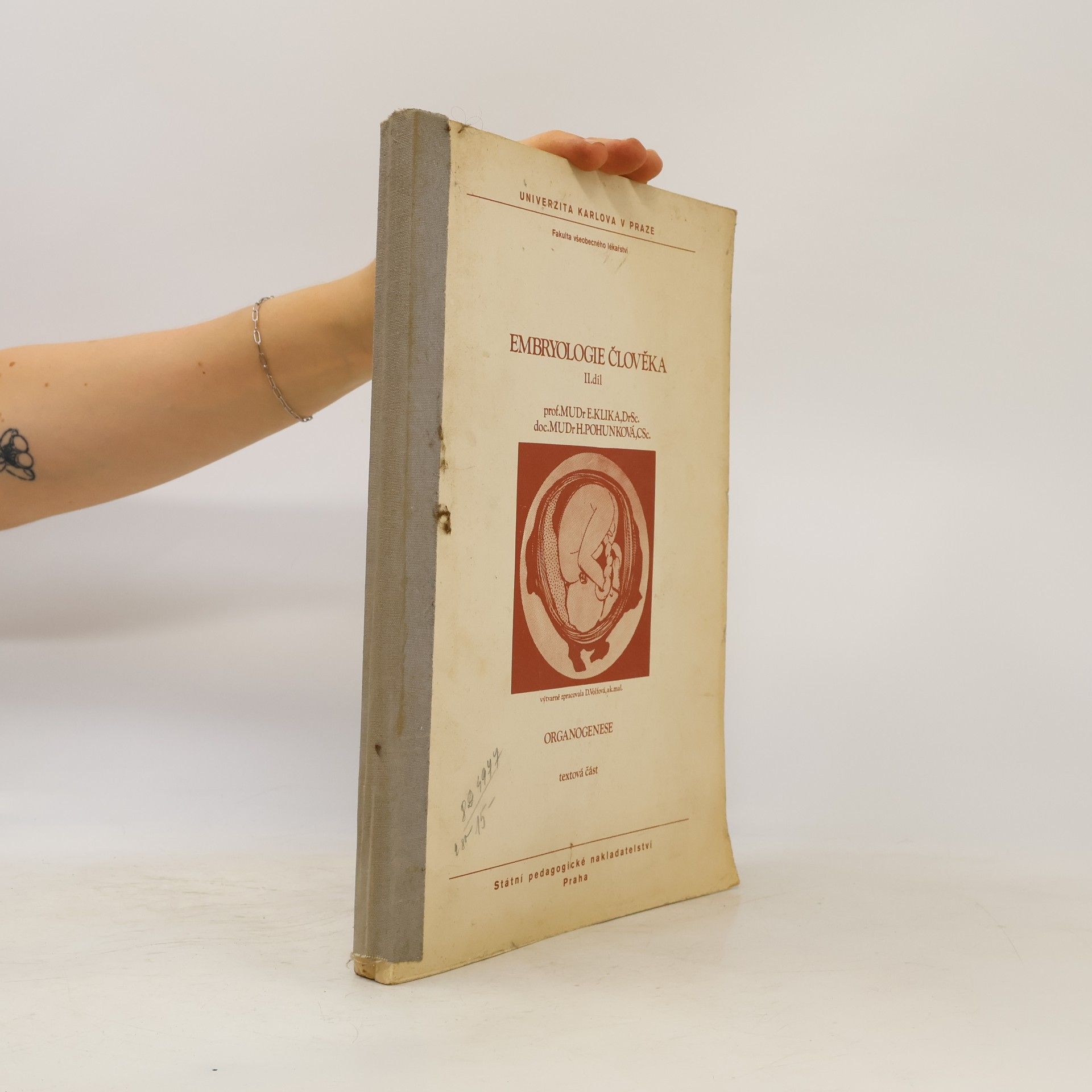 Various authors Embryologie člověka II