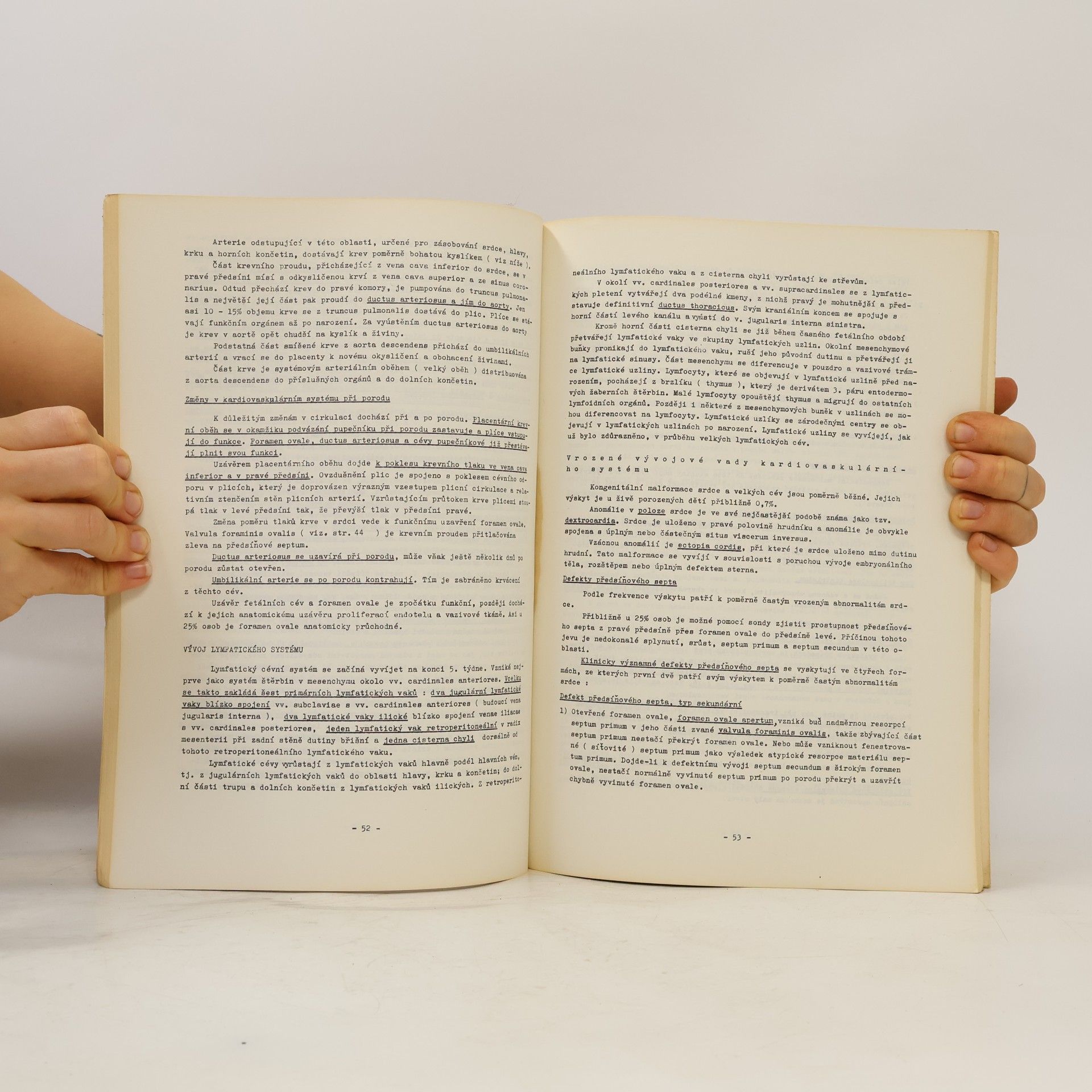 Various authors Embryologie člověka II