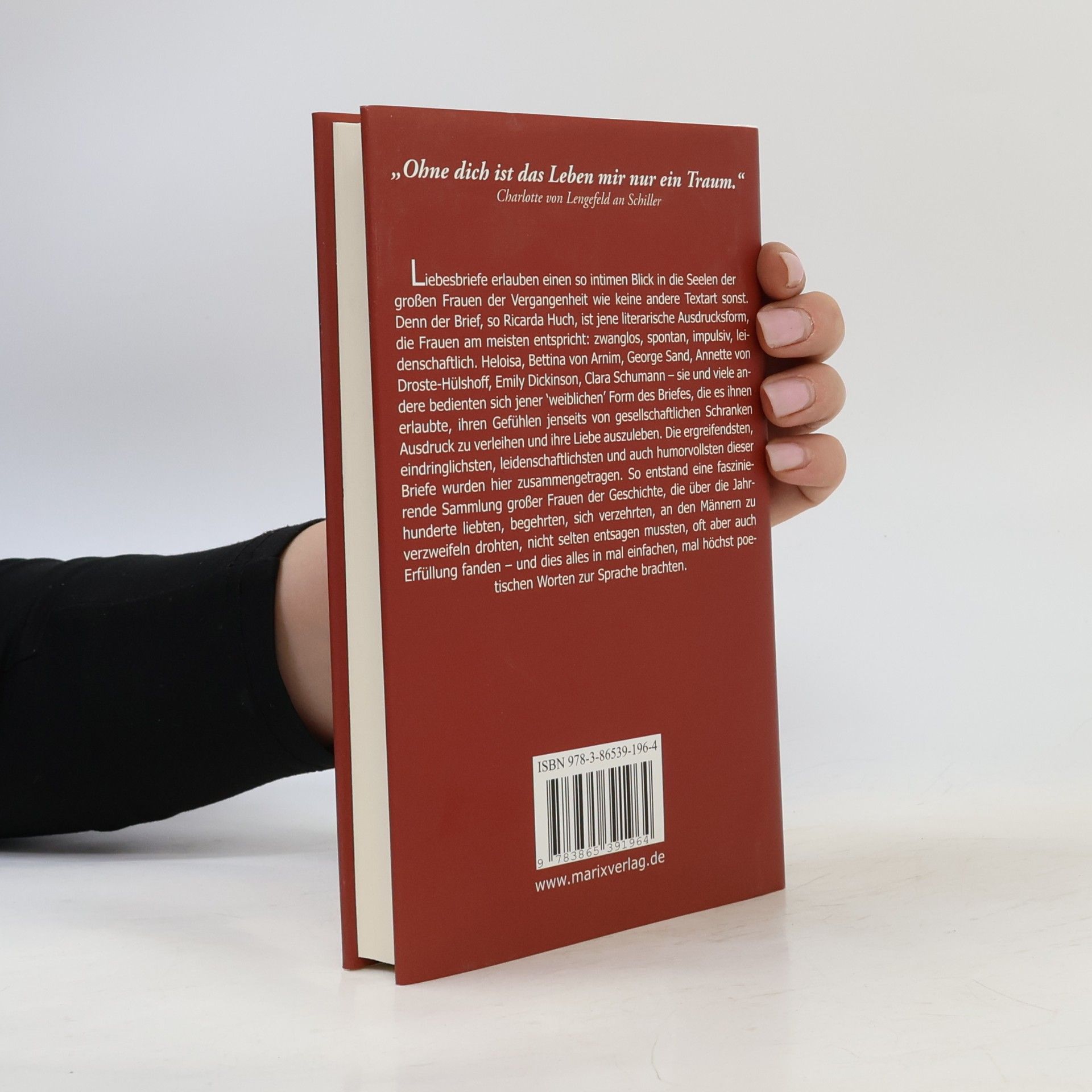 Sabine Anders Liebesbriefe großer Frauen