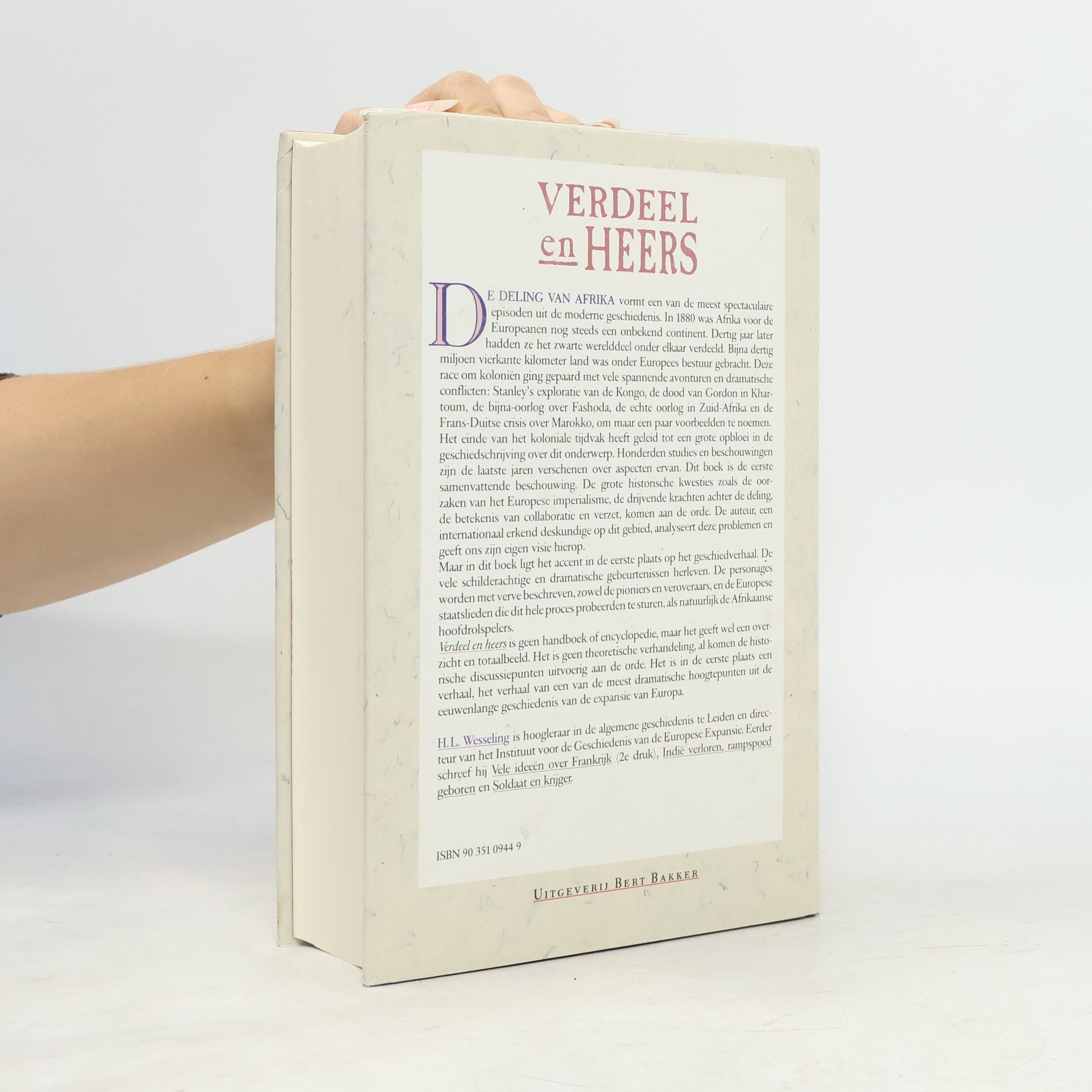 Hendrik Lodewijk Wesseling Verdeel en heers
