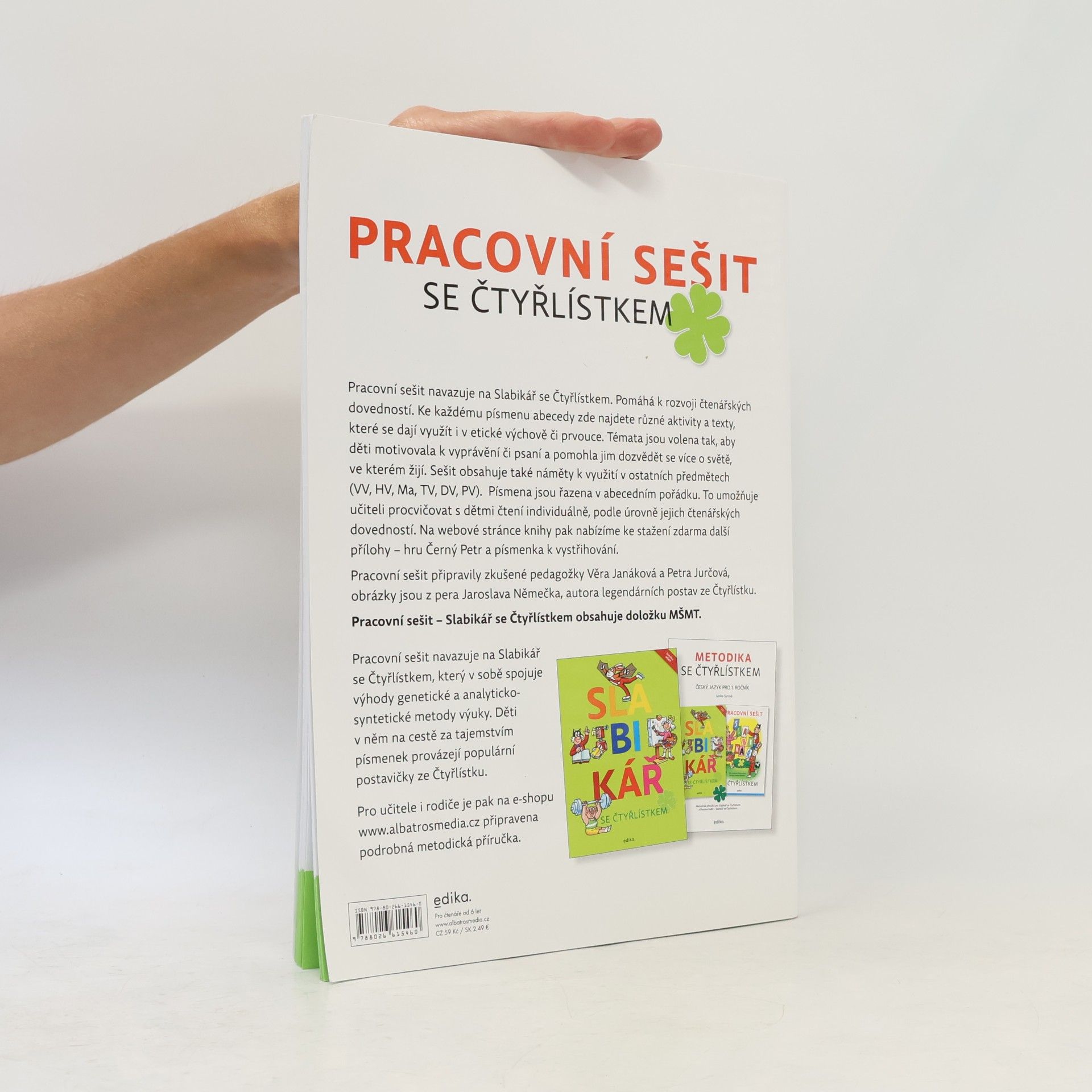 Jaroslav Němeček Slabikář se Čtyřlístkem. Pracovní sešit