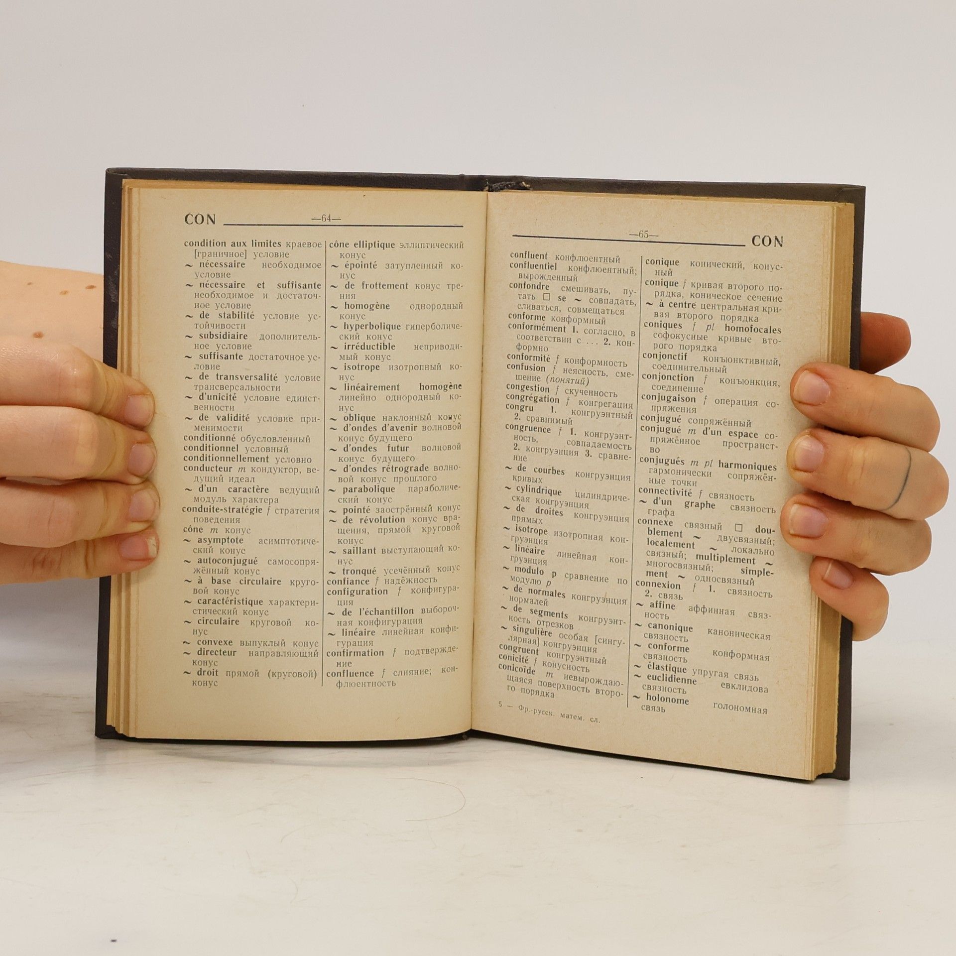 kolektiv Французско-русский математический словарь. Dictionnaire mathematique français-russe