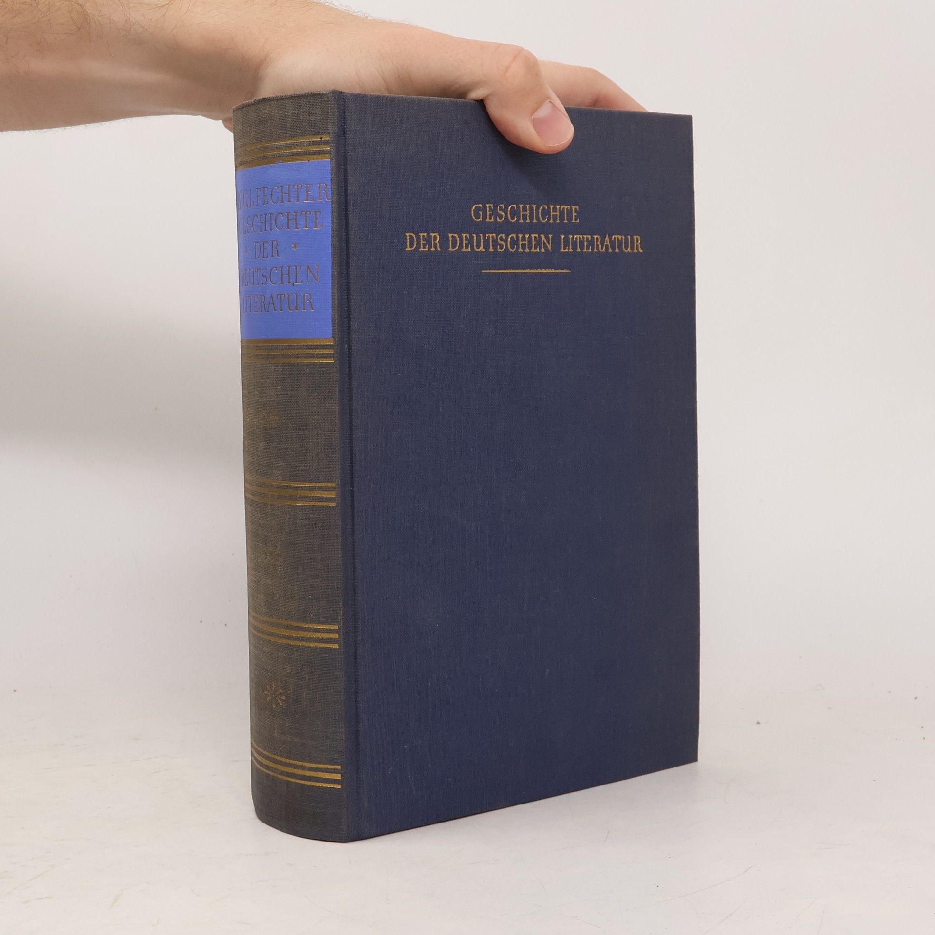 Paul Fechter Geschichte der deutschen Literatur