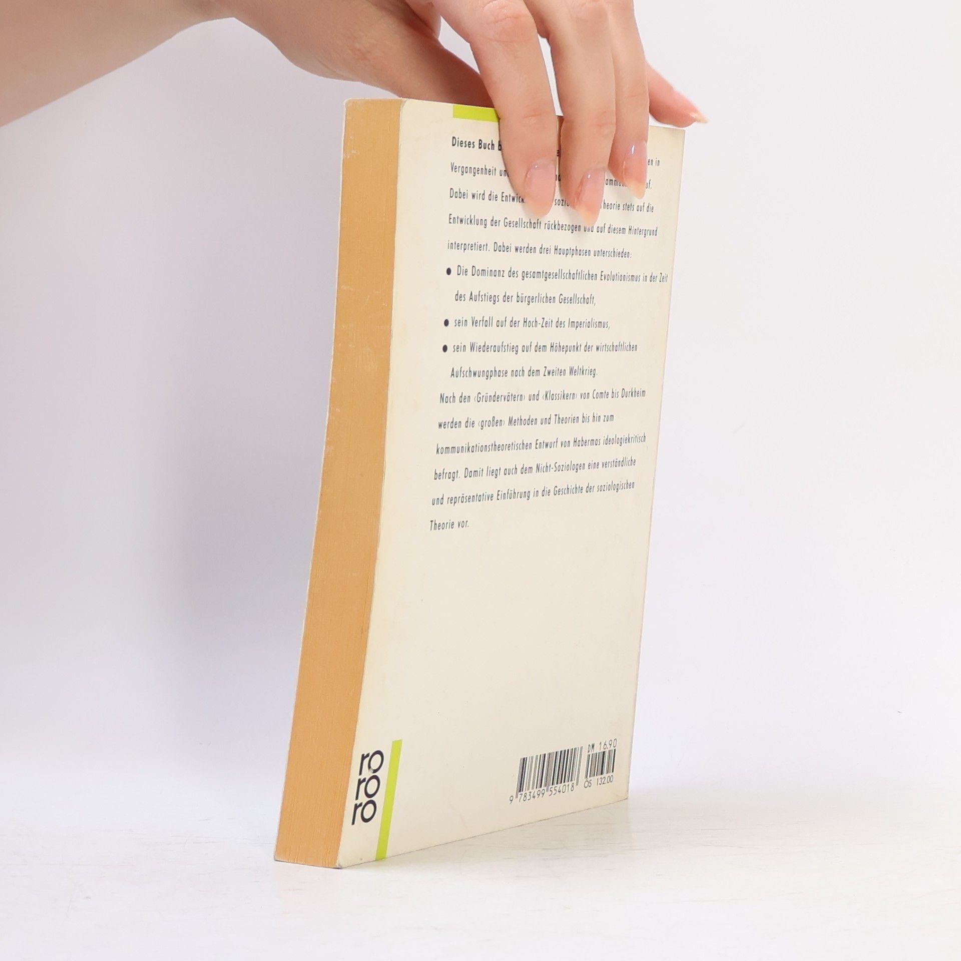 Gerhard Hauck Geschichte der soziologischen Theorie