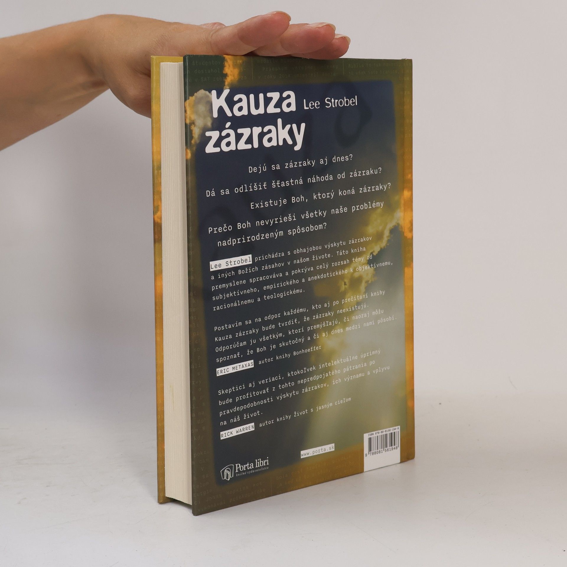 Lee Strobel Kauza zázraky