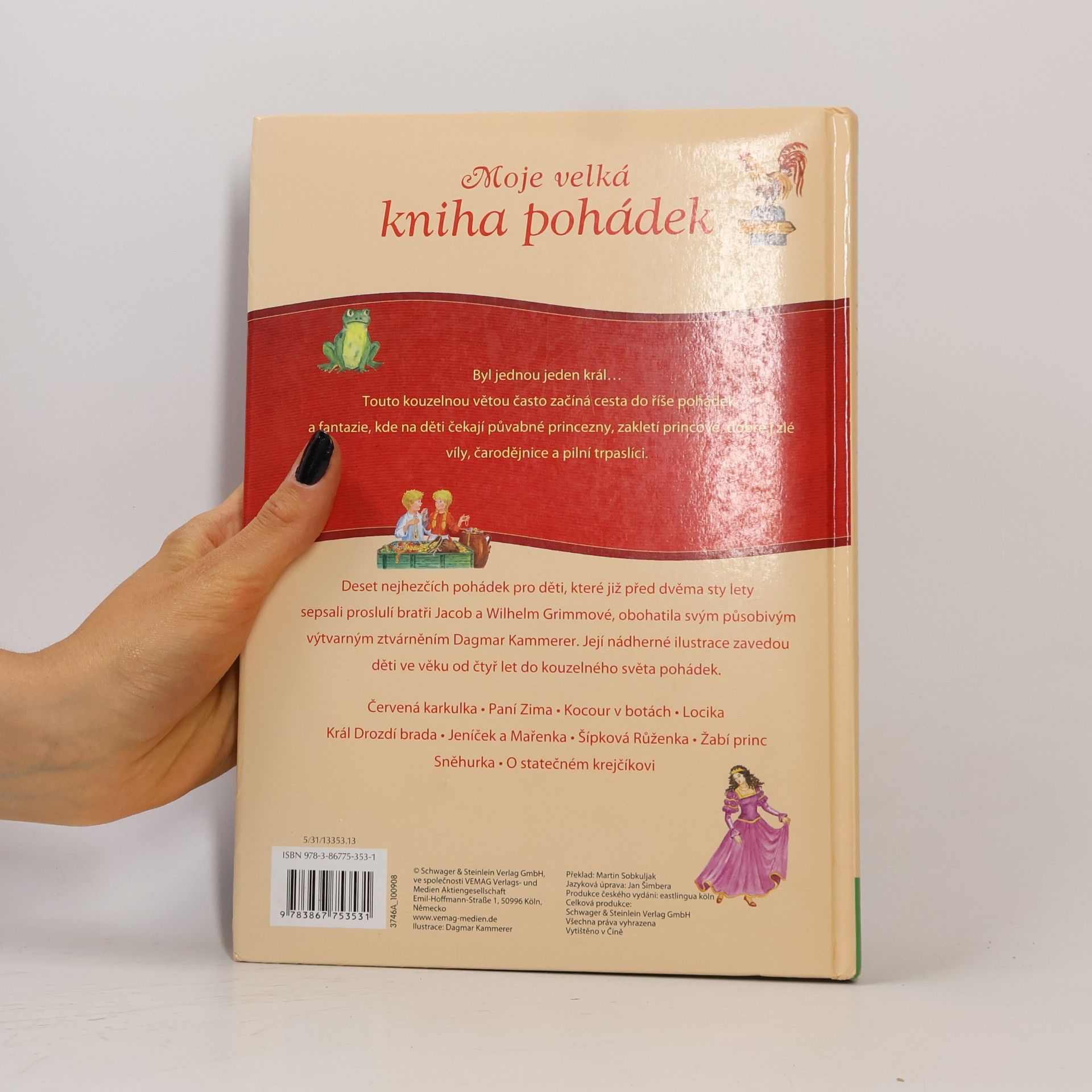 Dagmar Kammer Moje velká kniha pohádek