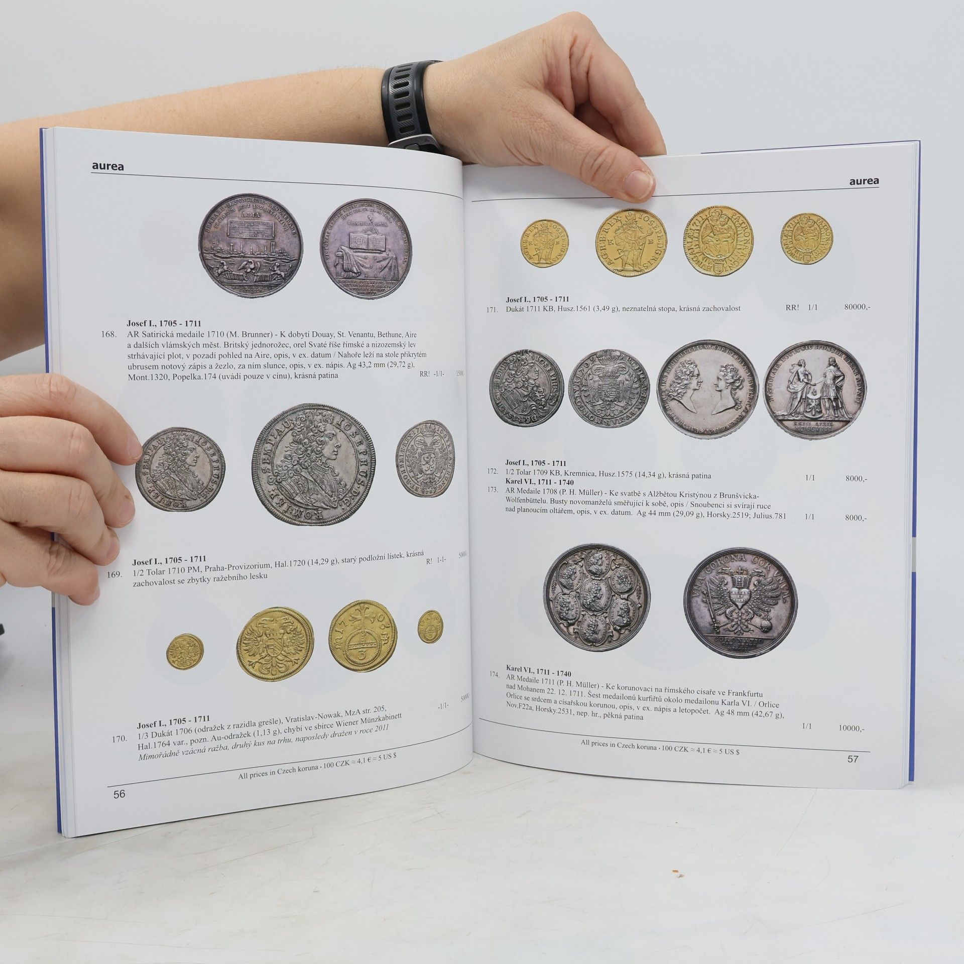 Autorenkollektiv Aurea numismatika 119. aukce