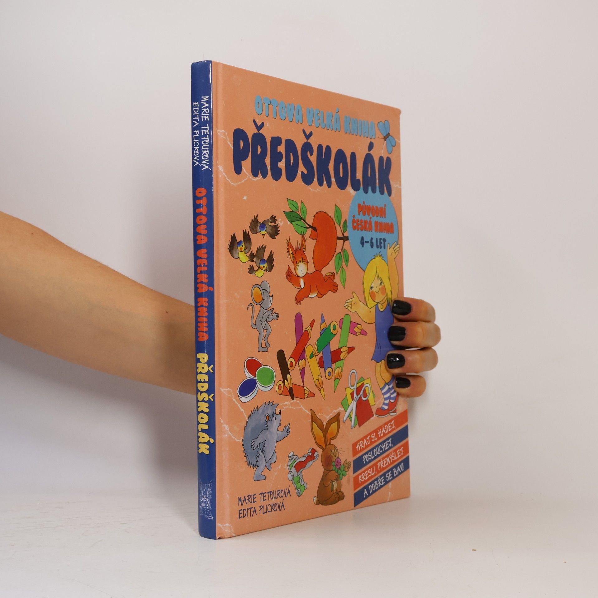 Plicková Edita Ottova velká kniha. Předškolák