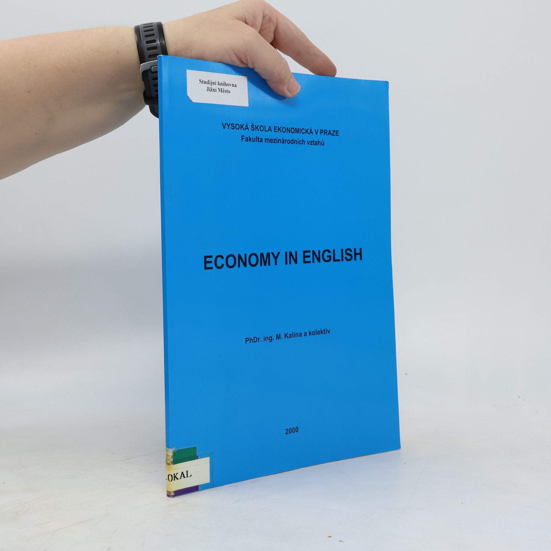 Miroslav Kalina Economy in English