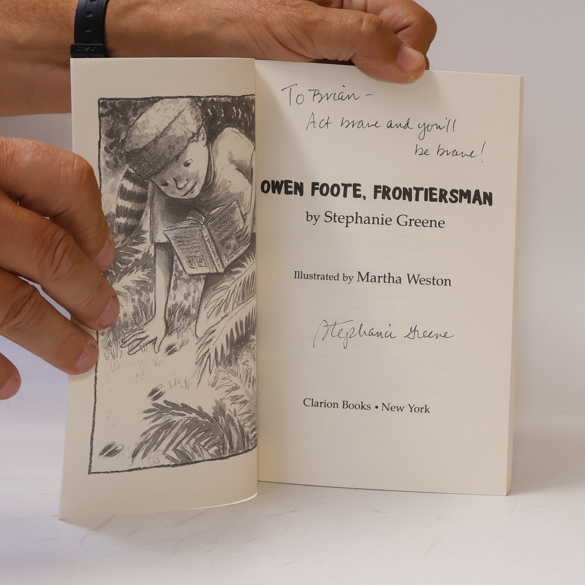 Stephanie Greene Owen Foote, Frontiersman