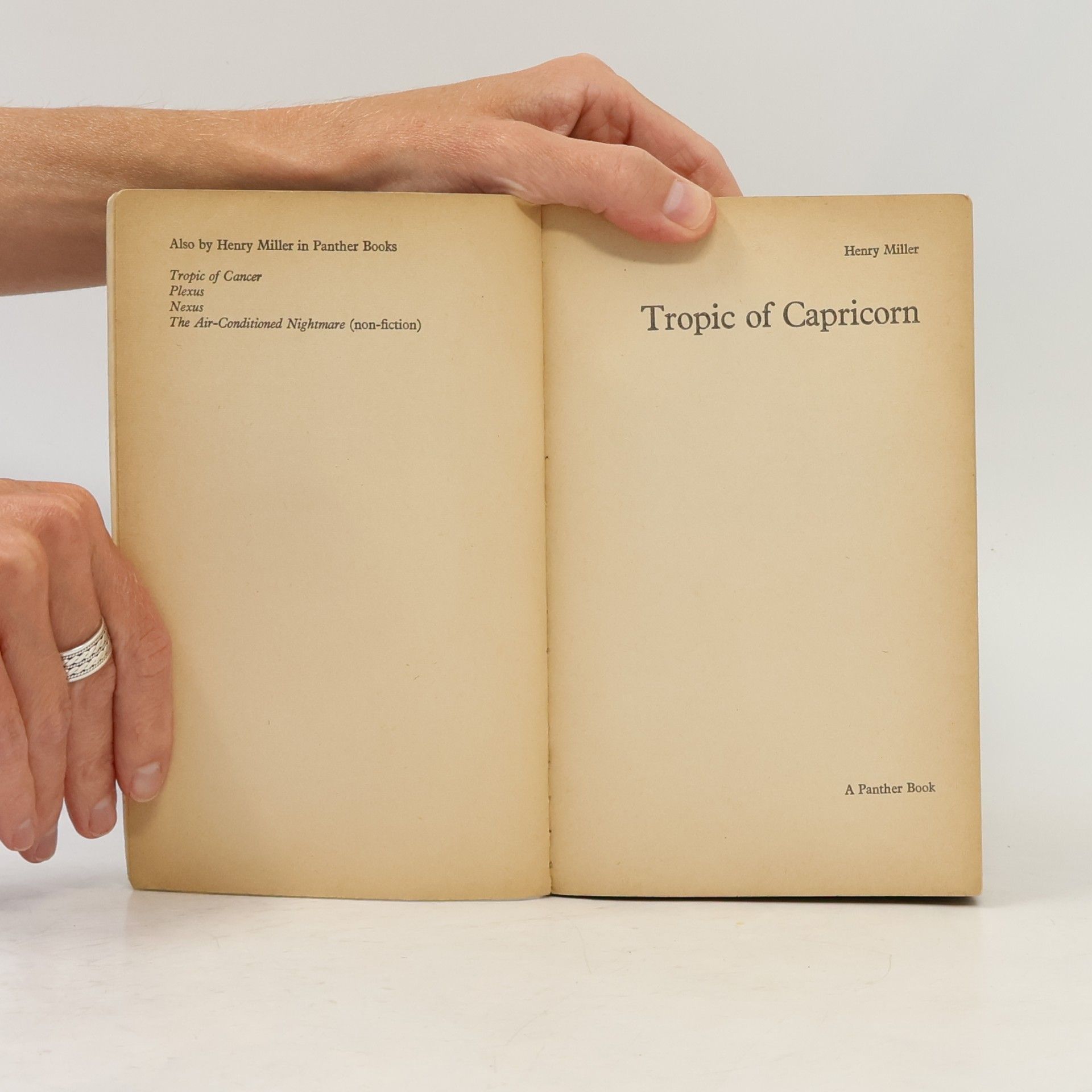 Henry Miller Tropic of Capricorn